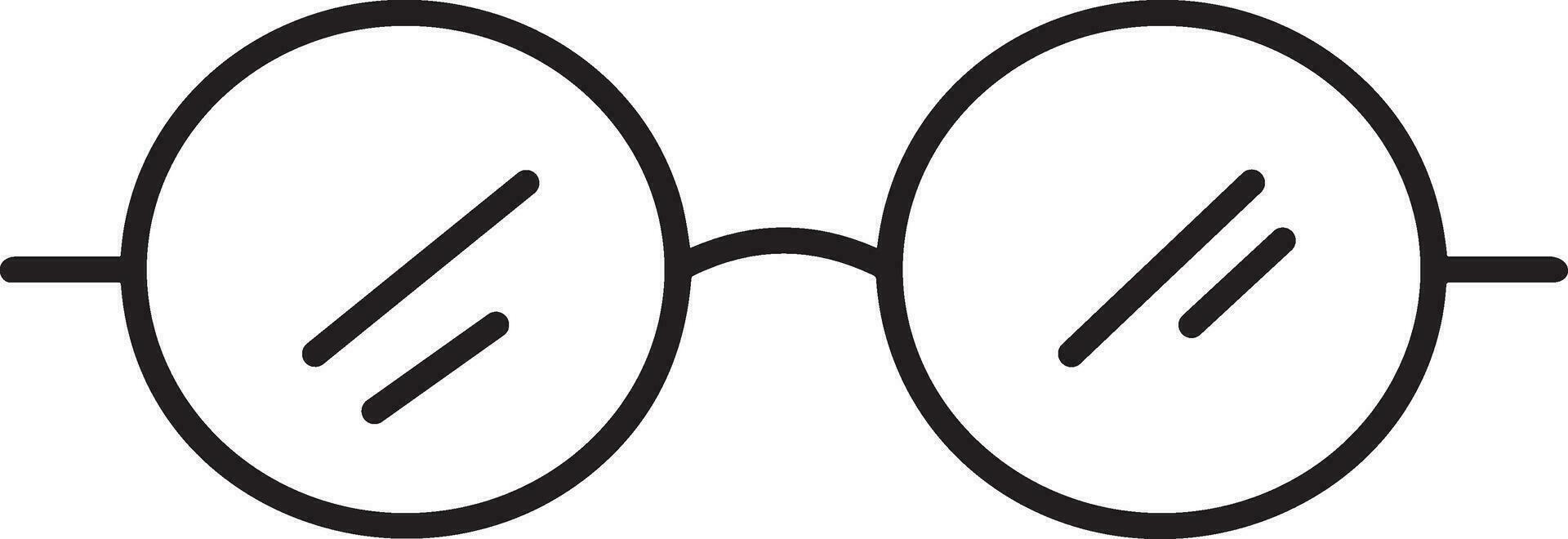 Glasses optical icon symbol image vector. Illustration of sunglasses protection eyesight graphic design image vector