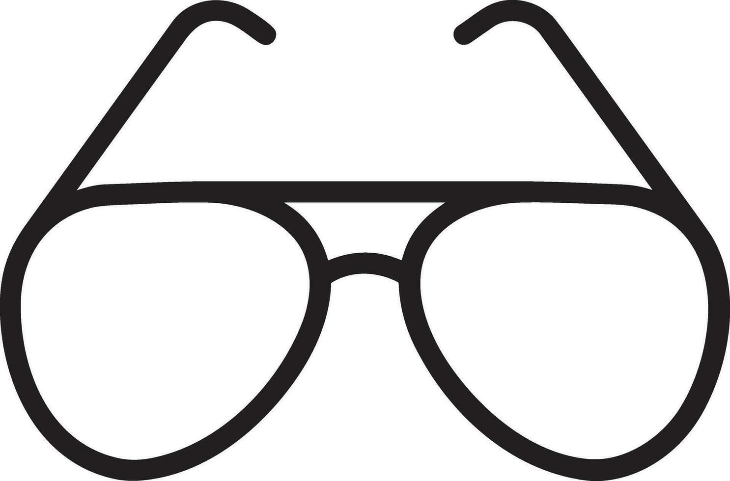 Glasses optical icon symbol image vector. Illustration of sunglasses protection eyesight graphic design image vector