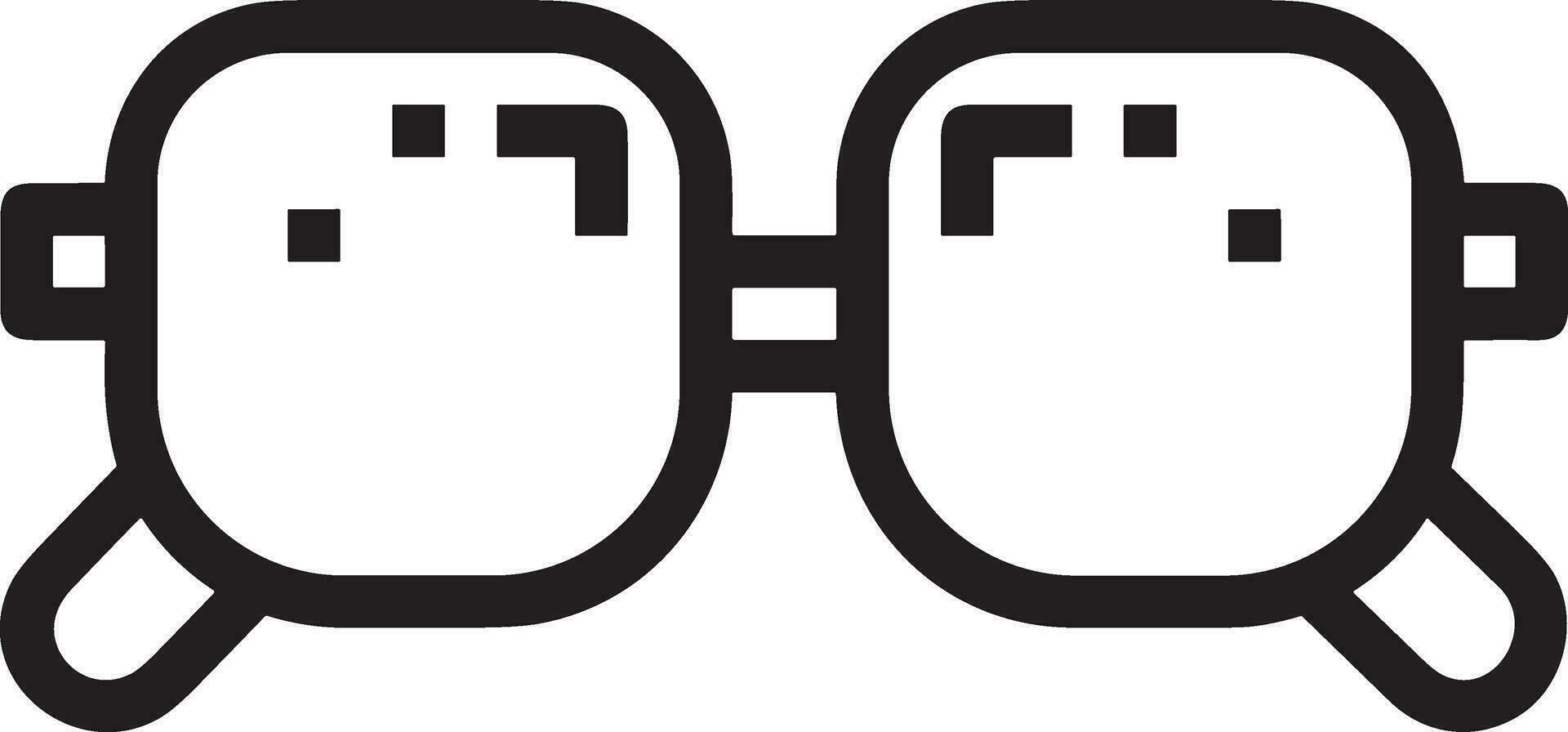 Glasses optical icon symbol image vector. Illustration of sunglasses protection eyesight graphic design image vector