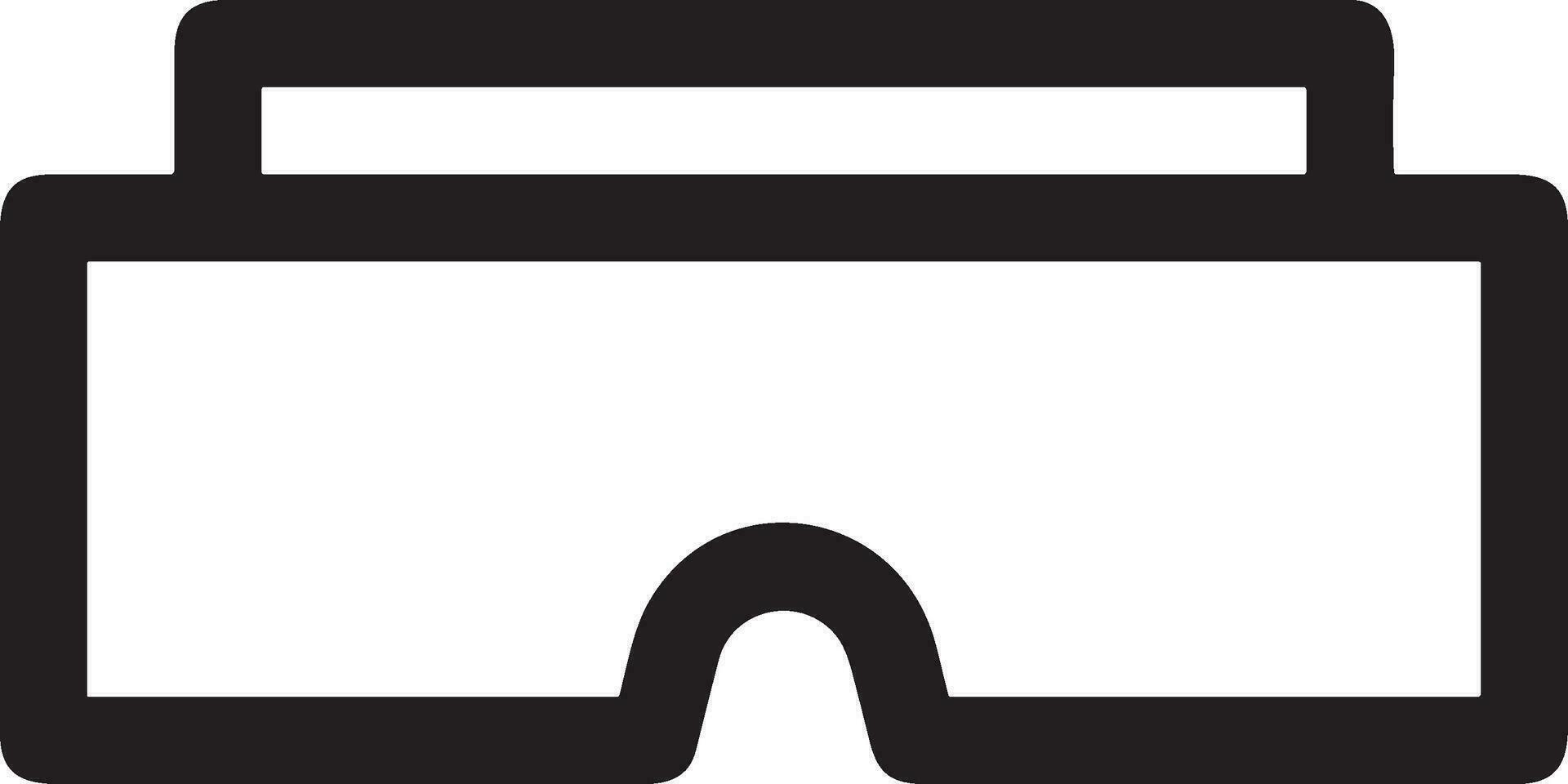 Glasses optical icon symbol image vector. Illustration of sunglasses protection eyesight graphic design image vector