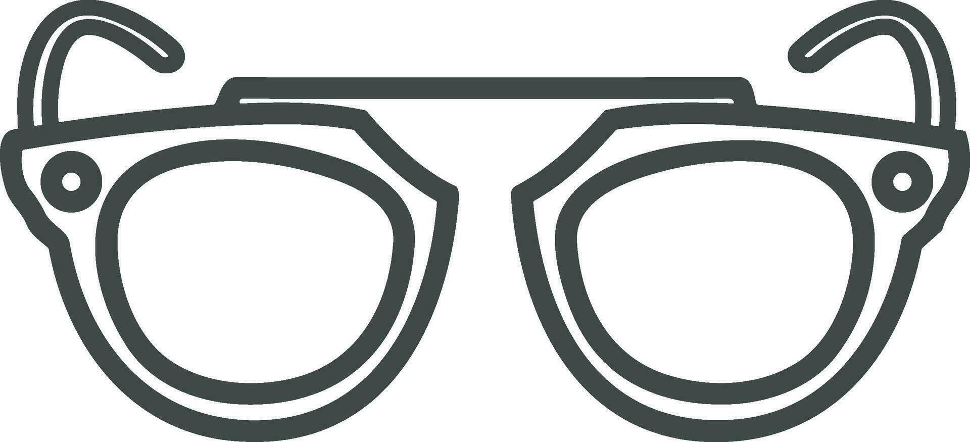 Glasses optical icon symbol image vector. Illustration of sunglasses protection eyesight graphic design image vector