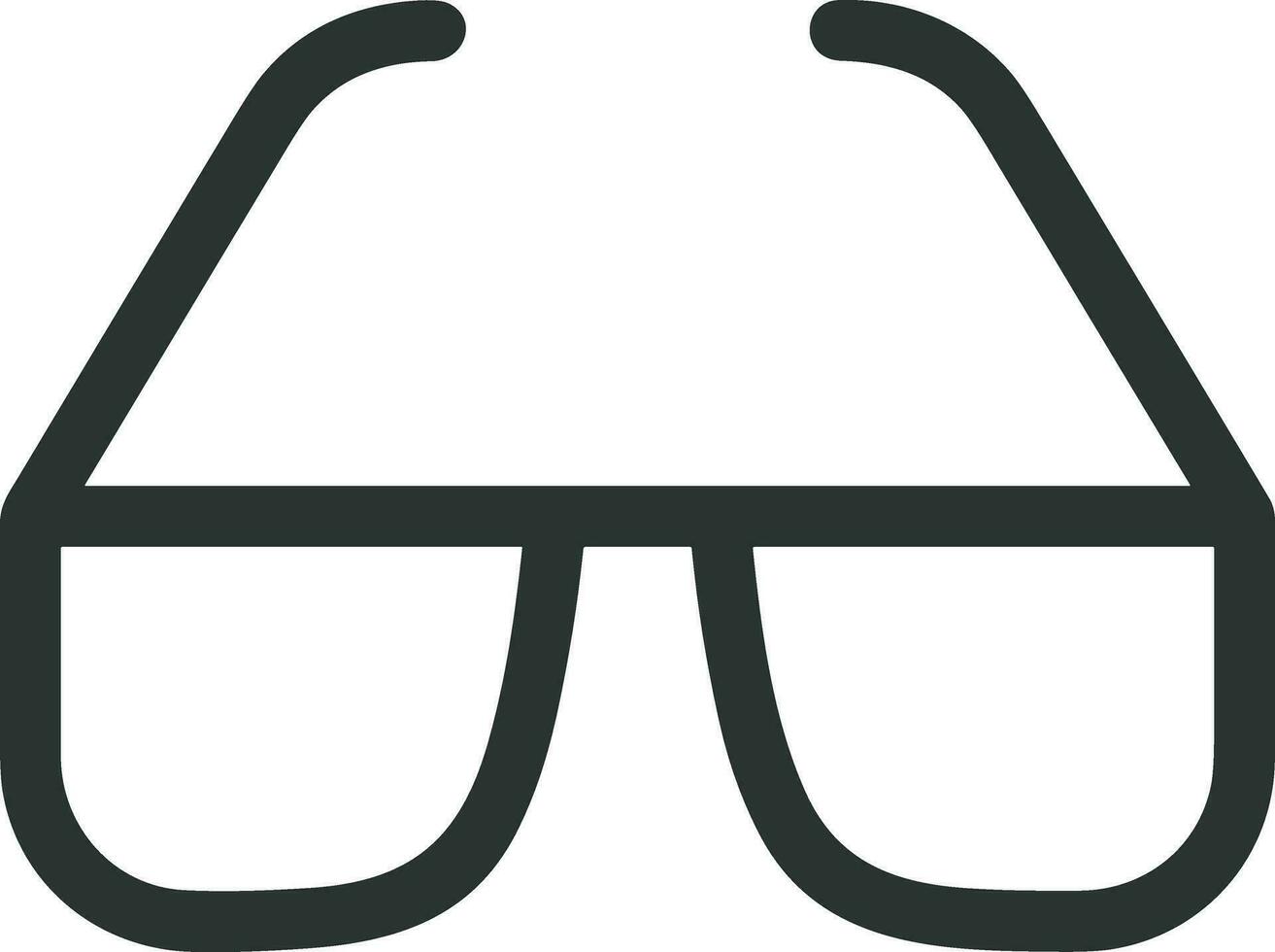 Glasses optical icon symbol image vector. Illustration of sunglasses protection eyesight graphic design image vector