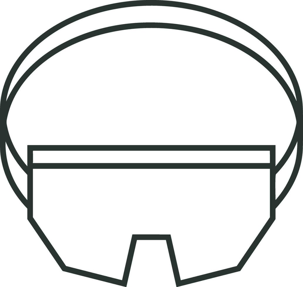 lentes óptico icono símbolo imagen vector. ilustración de Gafas de sol proteccion vista gráfico diseño imagen vector