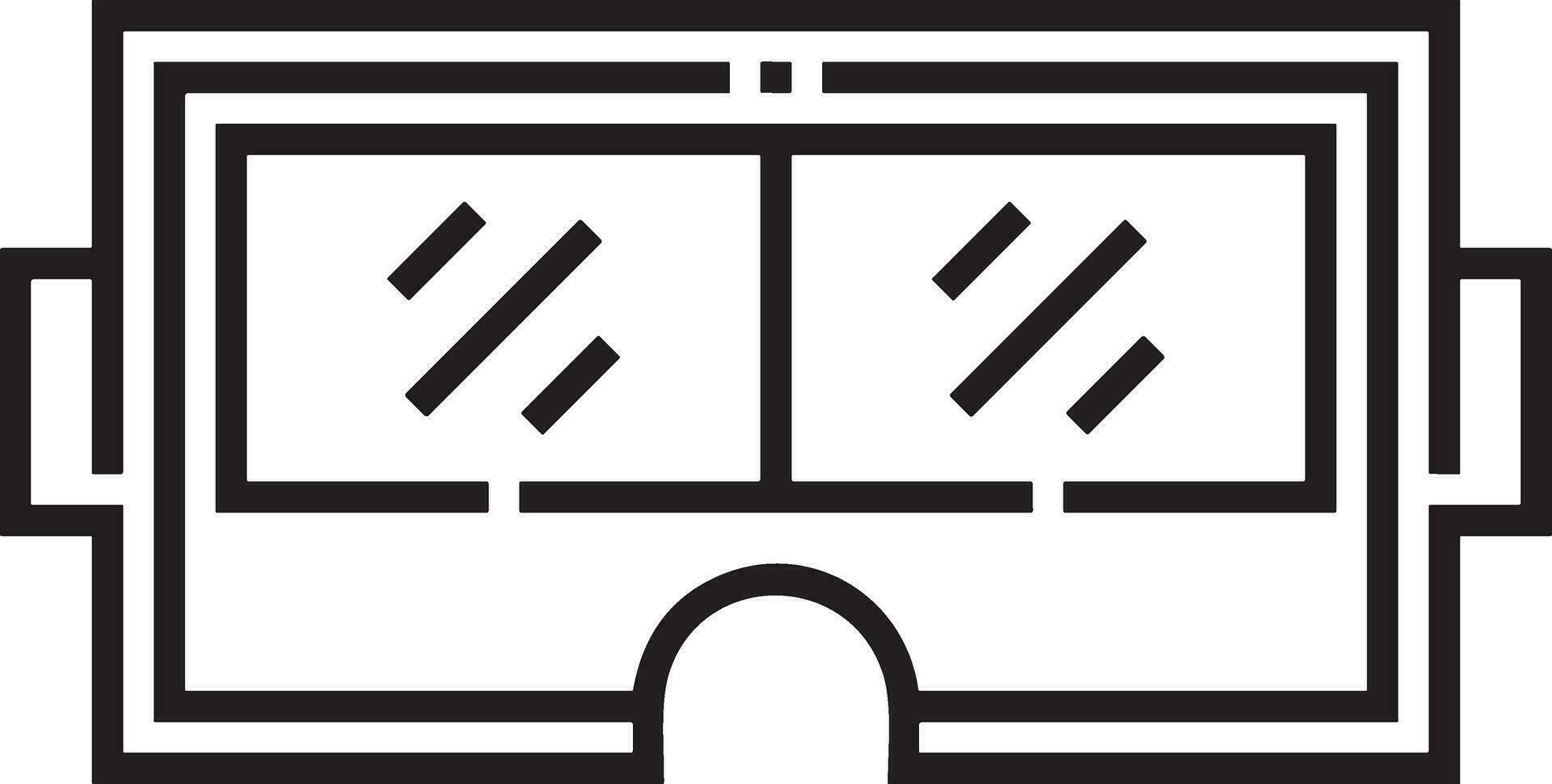 Glasses optical icon symbol image vector. Illustration of sunglasses protection eyesight graphic design image vector