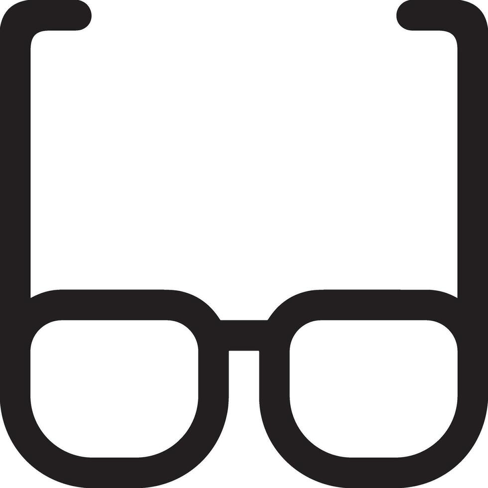 Glasses optical icon symbol image vector. Illustration of sunglasses protection eyesight graphic design image vector