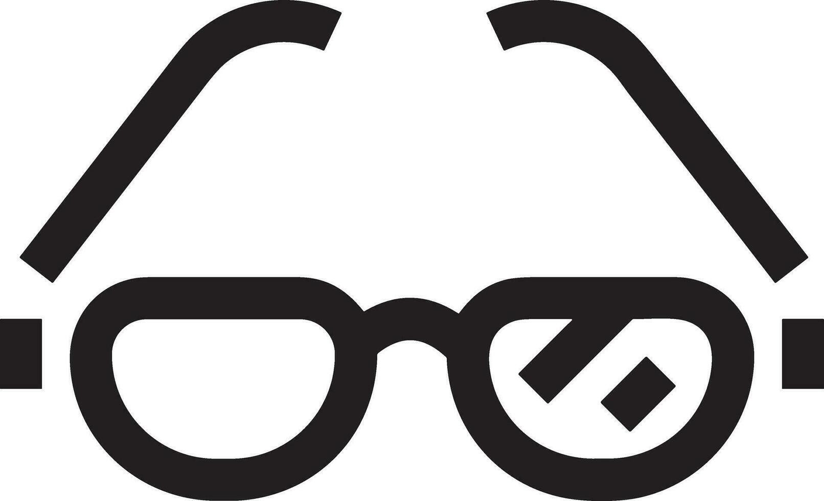 Glasses optical icon symbol image vector. Illustration of sunglasses protection eyesight graphic design image vector