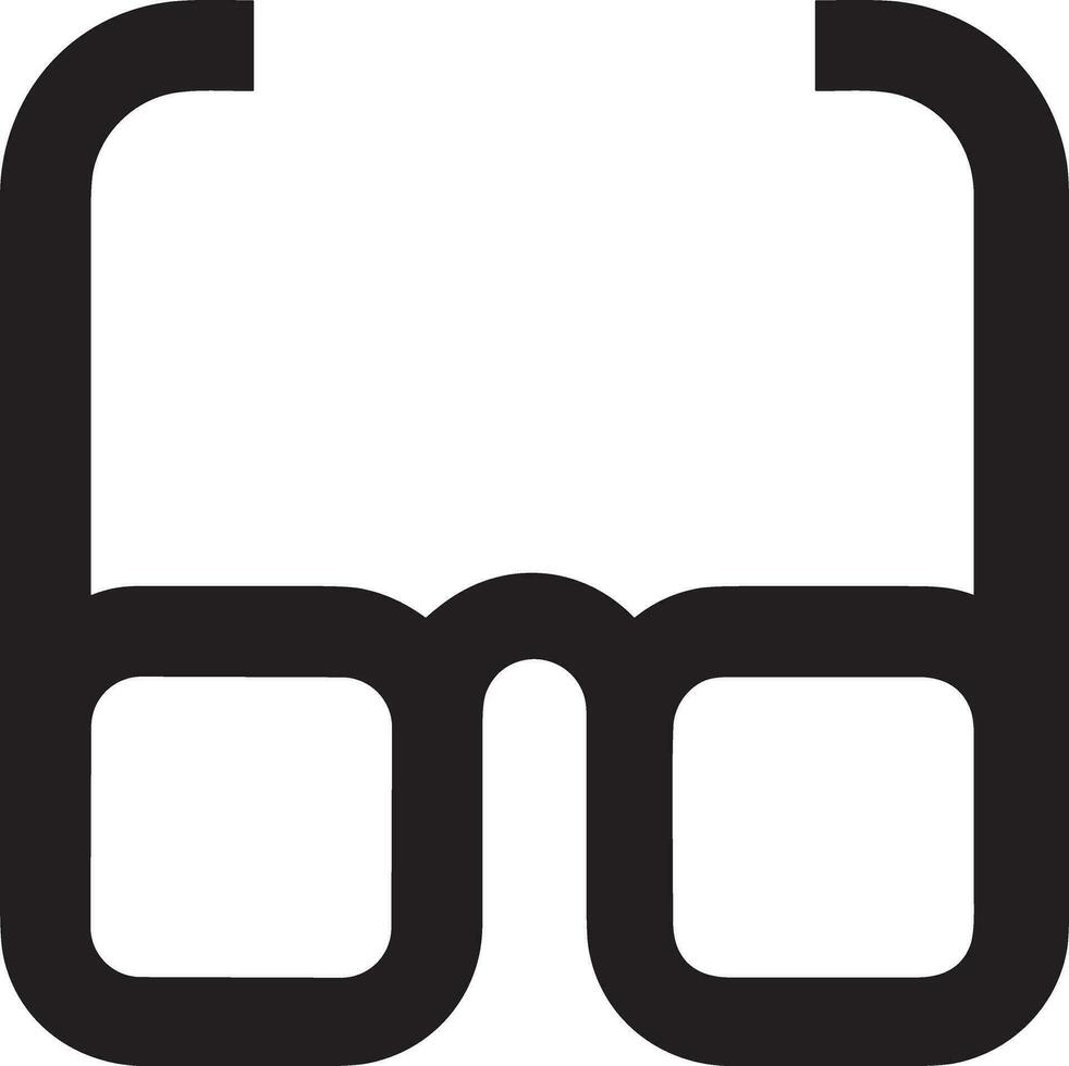 Glasses optical icon symbol image vector. Illustration of sunglasses protection eyesight graphic design image vector