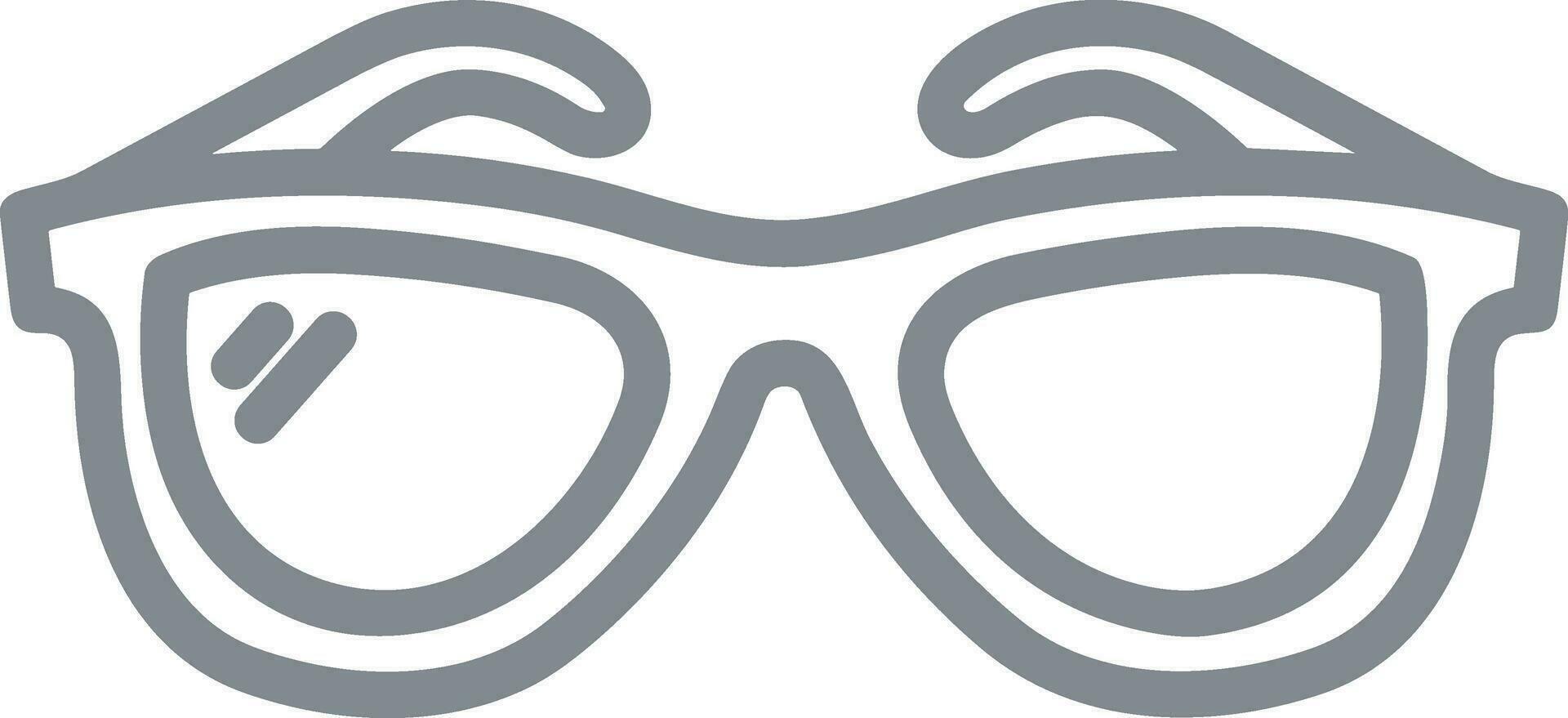 lentes óptico icono símbolo imagen vector. ilustración de Gafas de sol proteccion vista gráfico diseño imagen vector