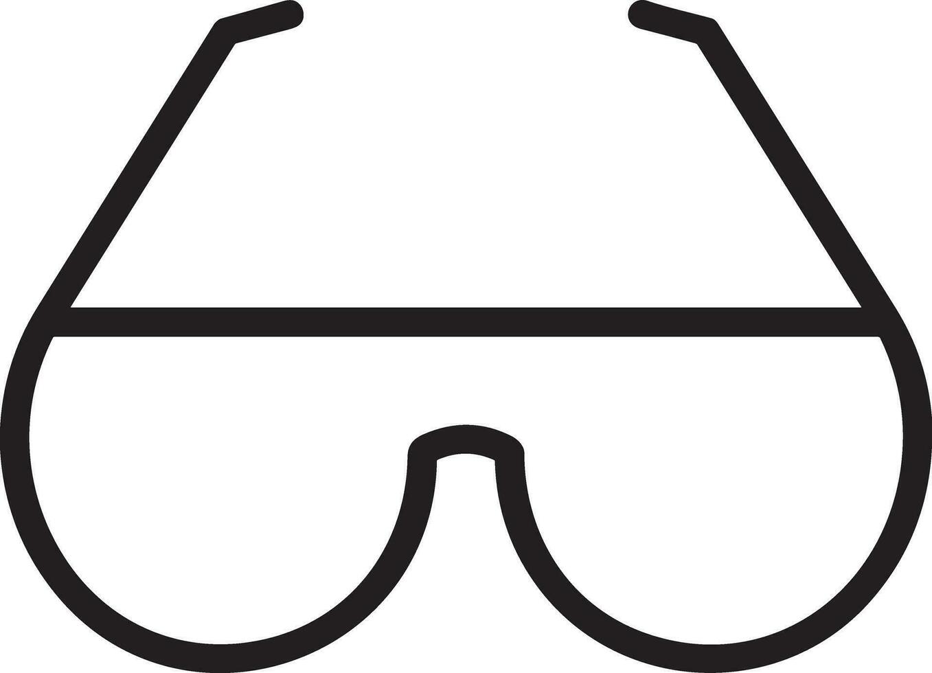 Glasses optical icon symbol image vector. Illustration of sunglasses protection eyesight graphic design image vector