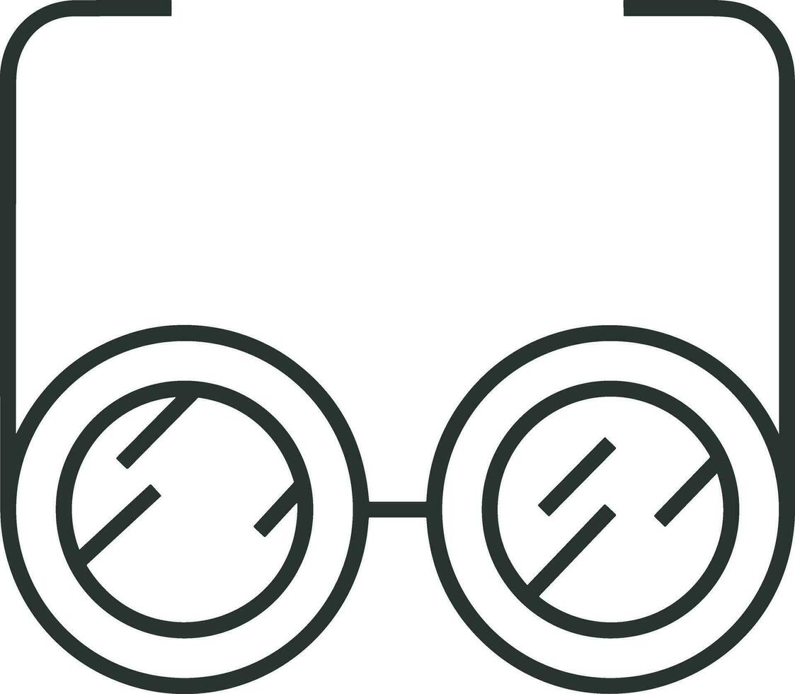Glasses optical icon symbol image vector. Illustration of sunglasses protection eyesight graphic design image vector