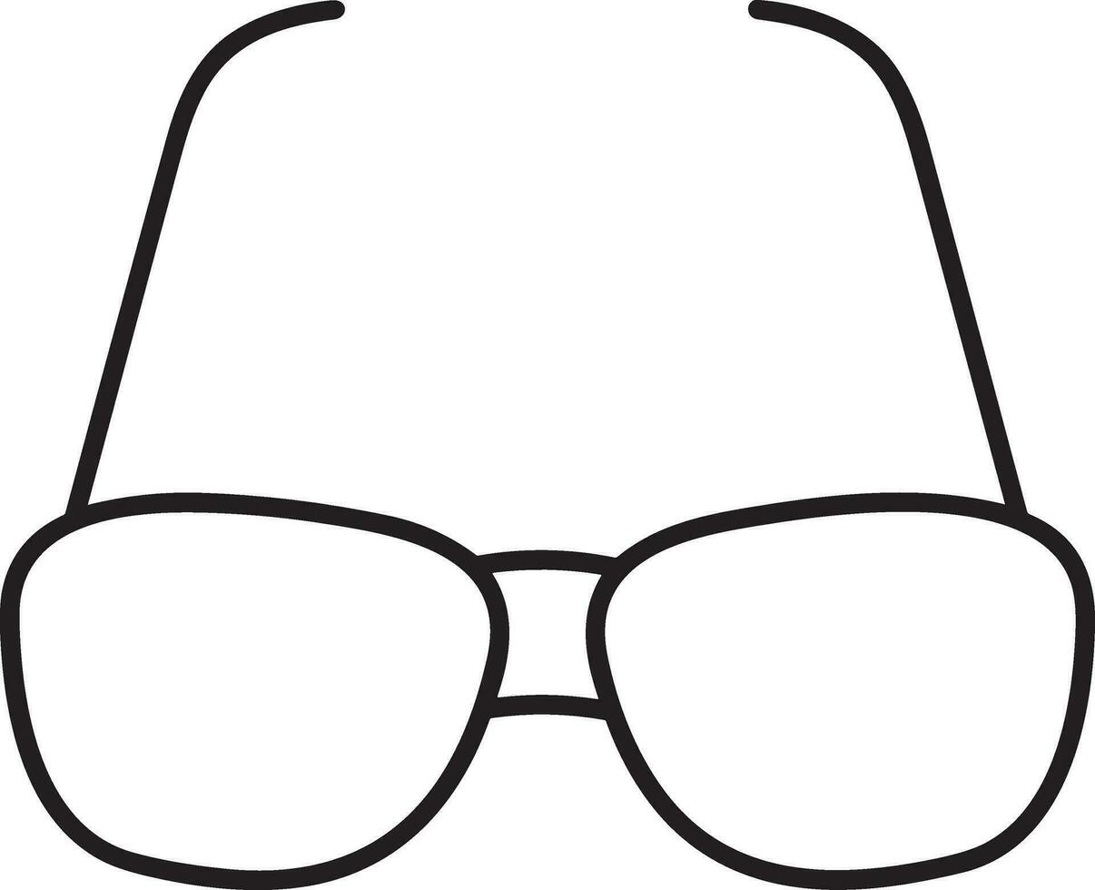 Glasses optical icon symbol image vector. Illustration of sunglasses protection eyesight graphic design image vector