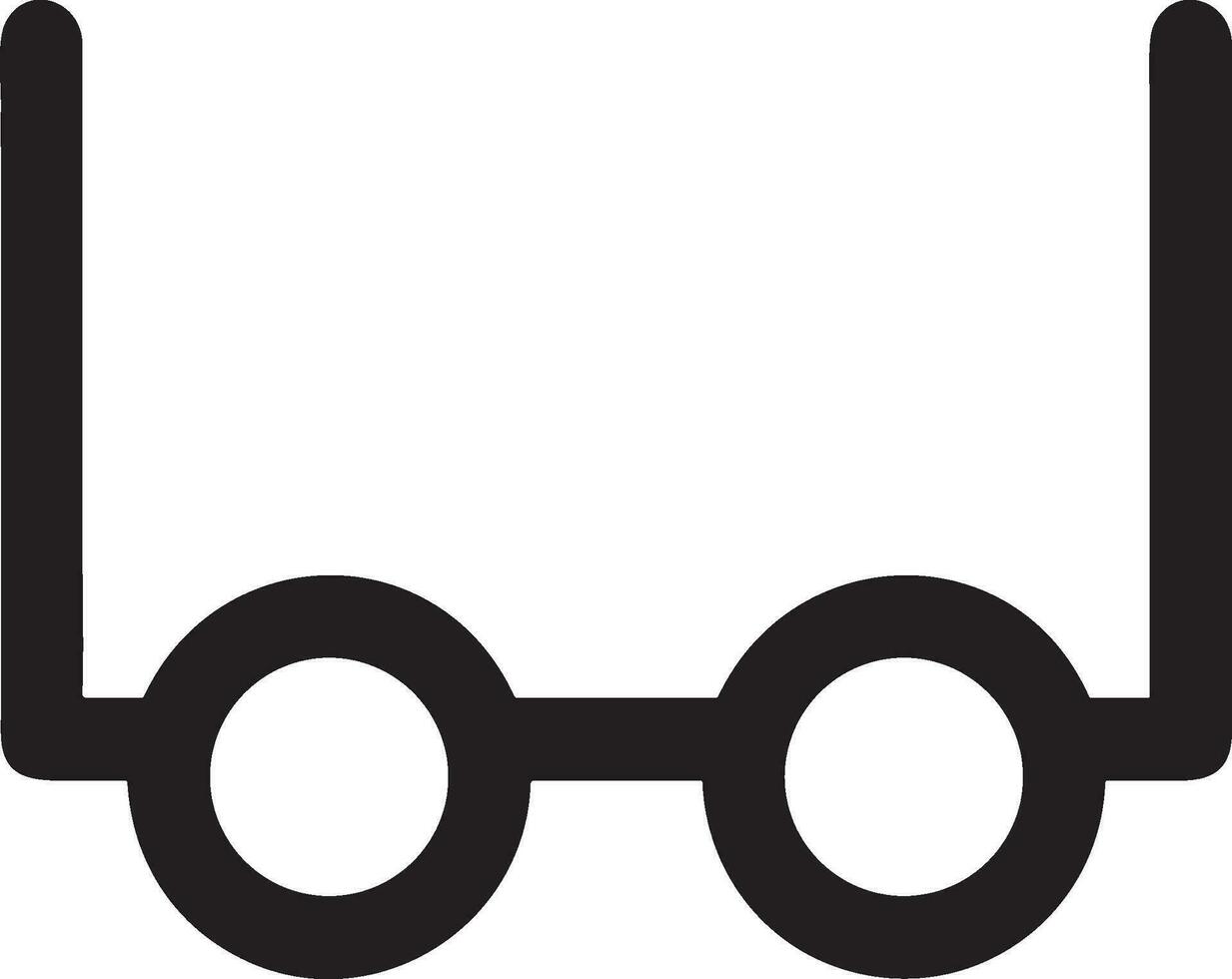 Glasses optical icon symbol image vector. Illustration of sunglasses protection eyesight graphic design image vector