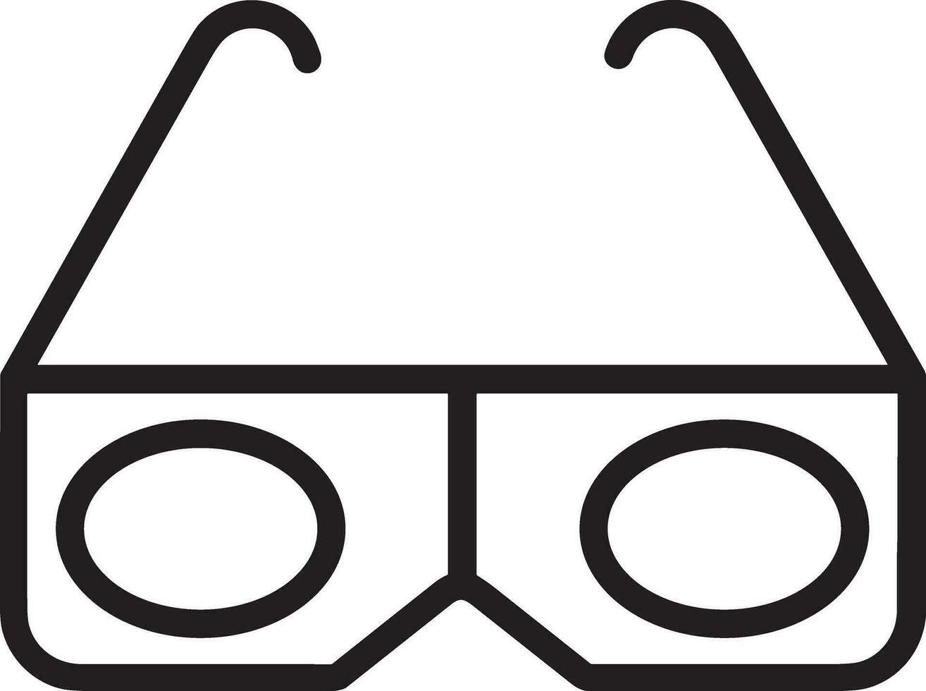 Glasses optical icon symbol image vector. Illustration of sunglasses protection eyesight graphic design image vector