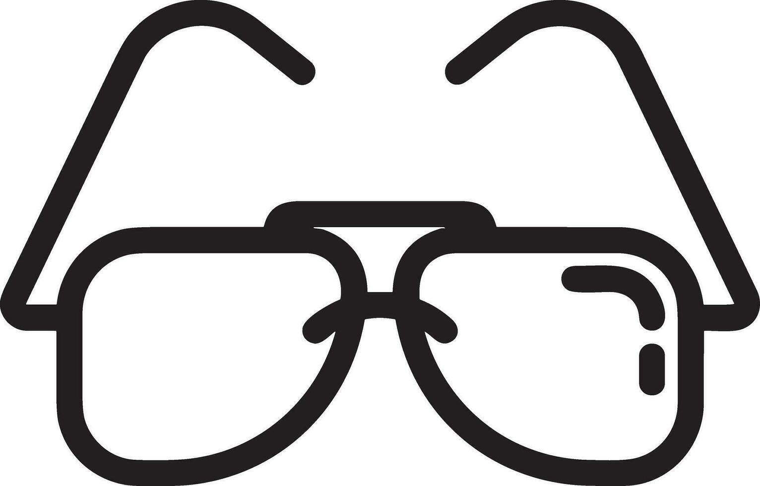 Glasses optical icon symbol image vector. Illustration of sunglasses protection eyesight graphic design image vector