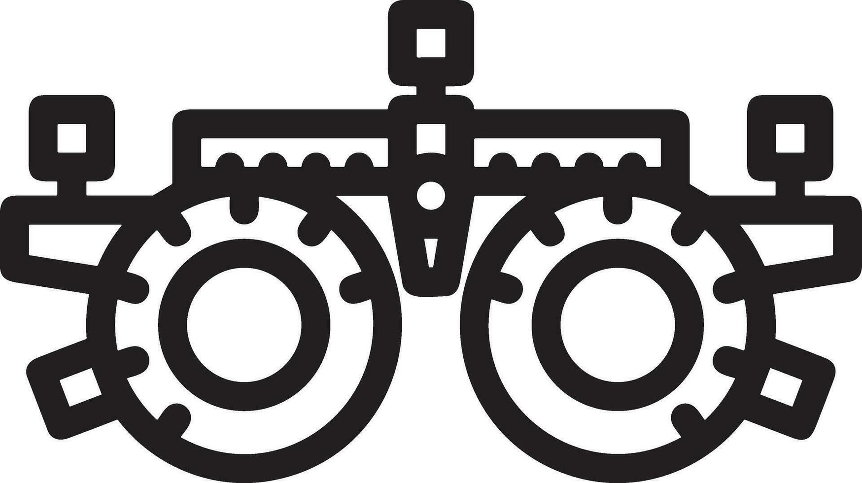 Glasses optical icon symbol image vector. Illustration of sunglasses protection eyesight graphic design image vector