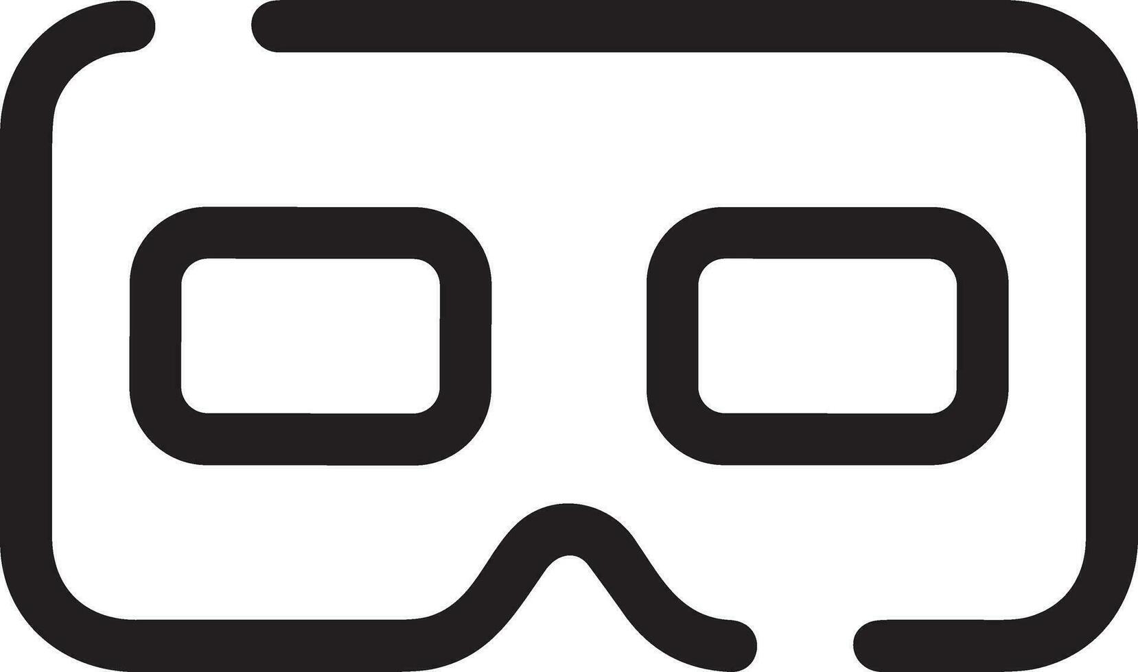 Glasses optical icon symbol image vector. Illustration of sunglasses protection eyesight graphic design image vector