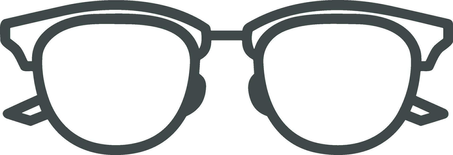 Glasses optical icon symbol image vector. Illustration of sunglasses protection eyesight graphic design image vector