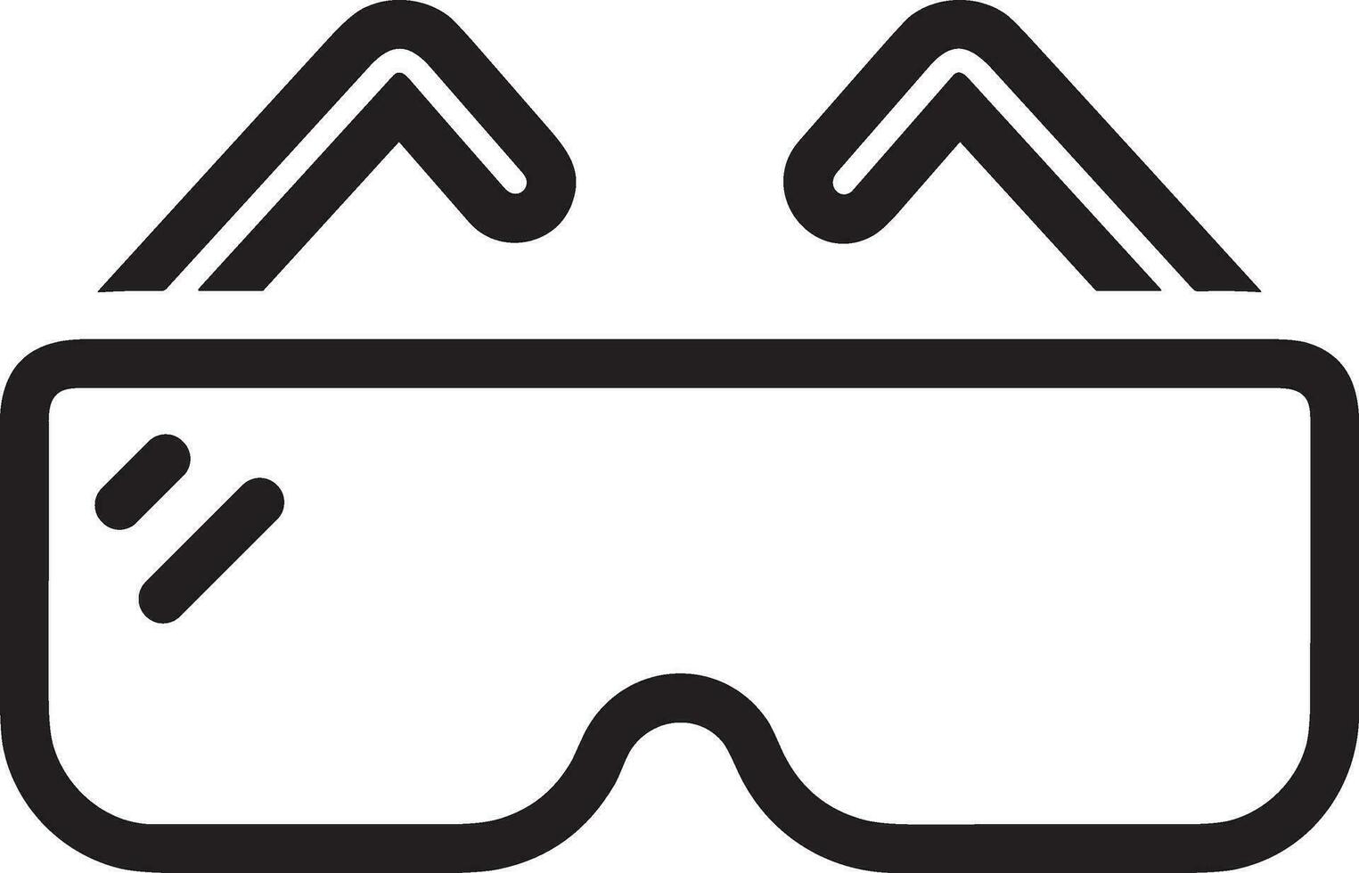 Glasses optical icon symbol image vector. Illustration of sunglasses protection eyesight graphic design image vector