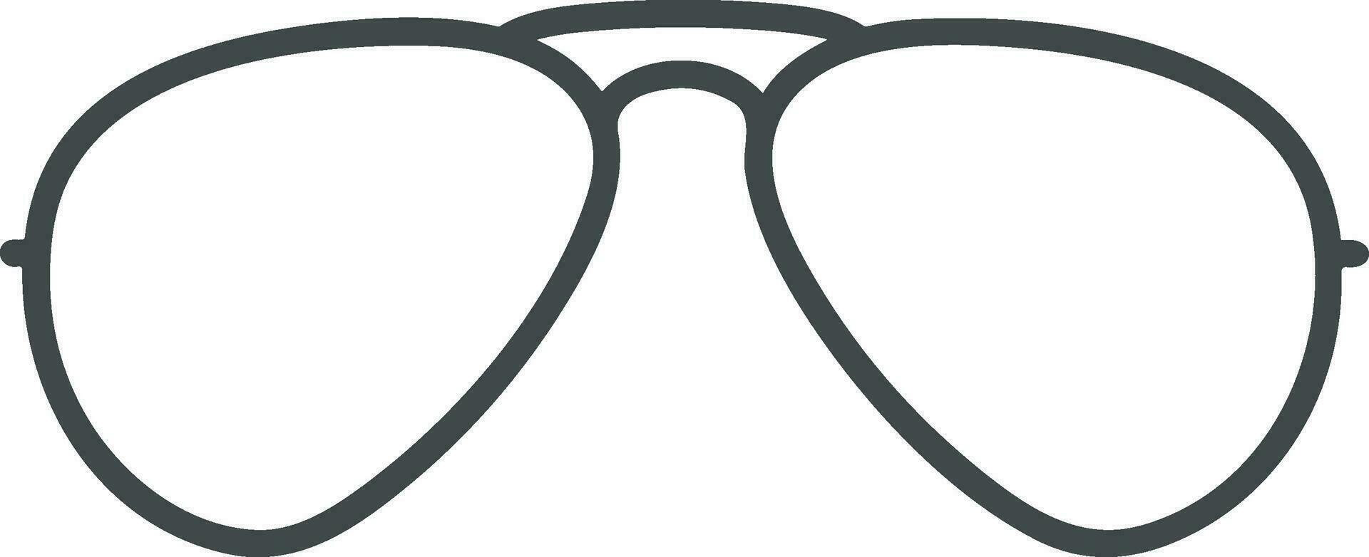 Glasses optical icon symbol image vector. Illustration of sunglasses protection eyesight graphic design image vector