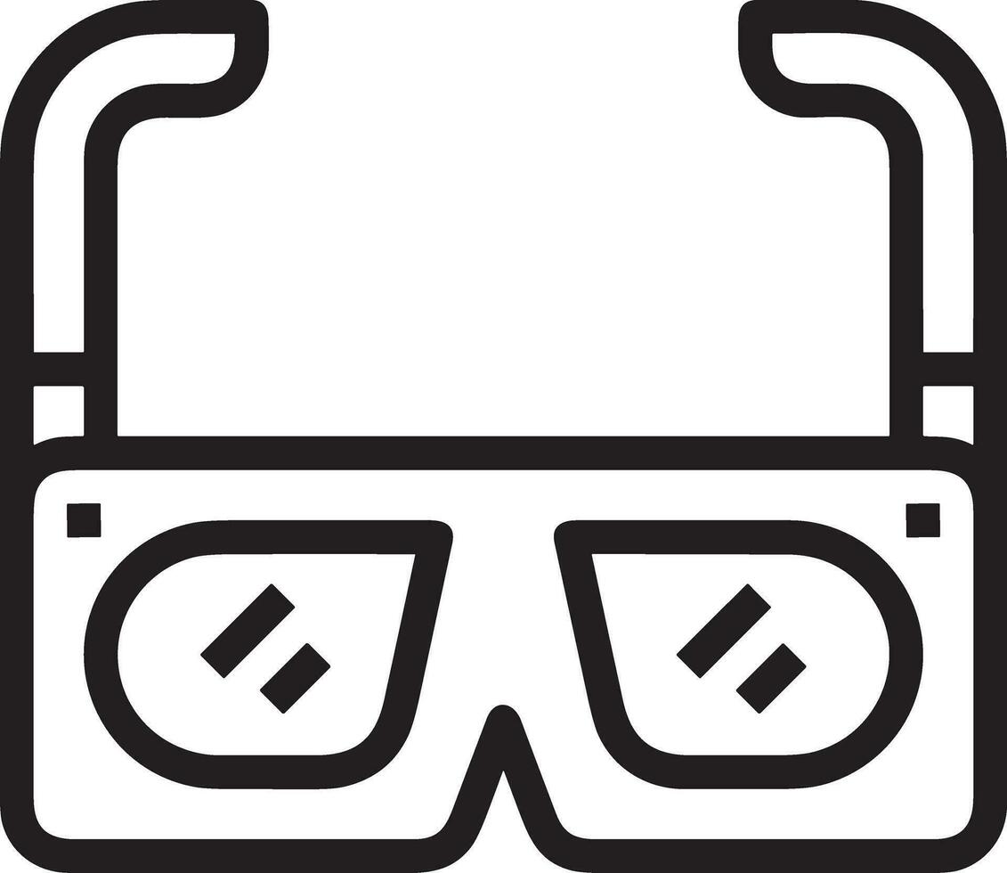 Glasses optical icon symbol image vector. Illustration of sunglasses protection eyesight graphic design image vector