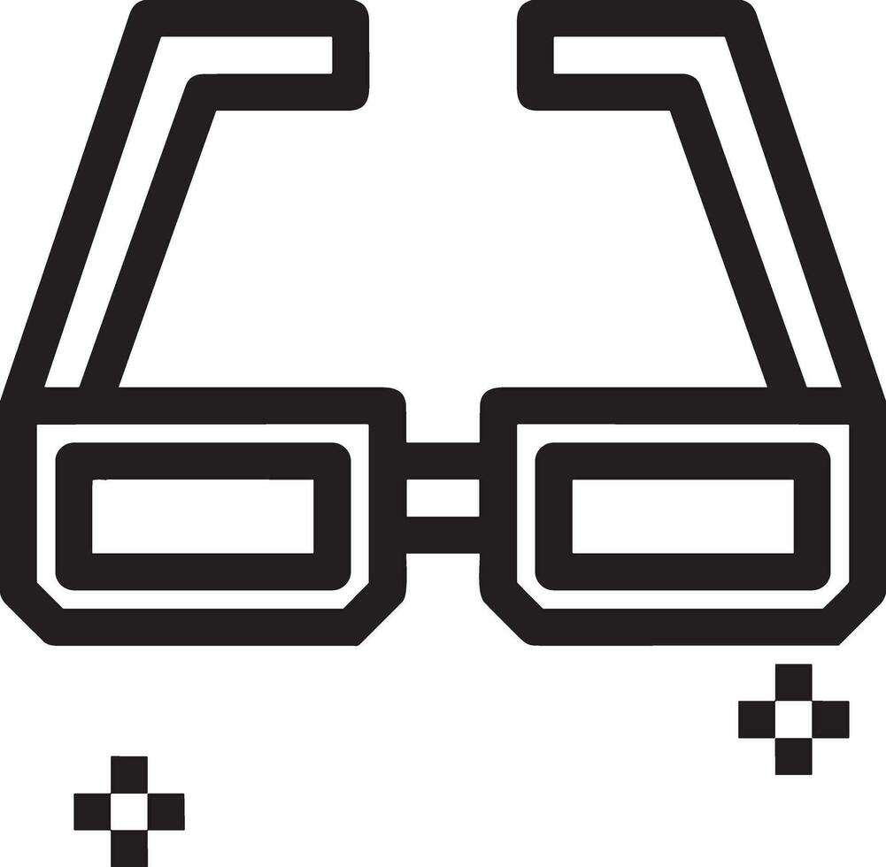 Glasses optical icon symbol image vector. Illustration of sunglasses protection eyesight graphic design image vector