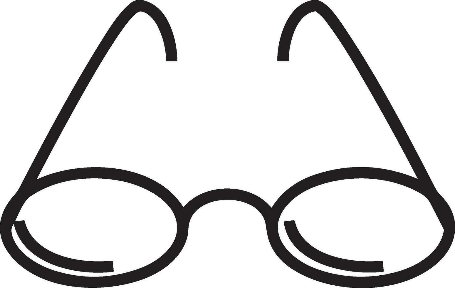 Glasses optical icon symbol image vector. Illustration of sunglasses protection eyesight graphic design image vector