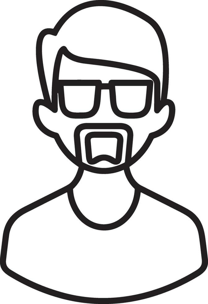 Glasses optical icon symbol image vector. Illustration of sunglasses protection eyesight graphic design image vector