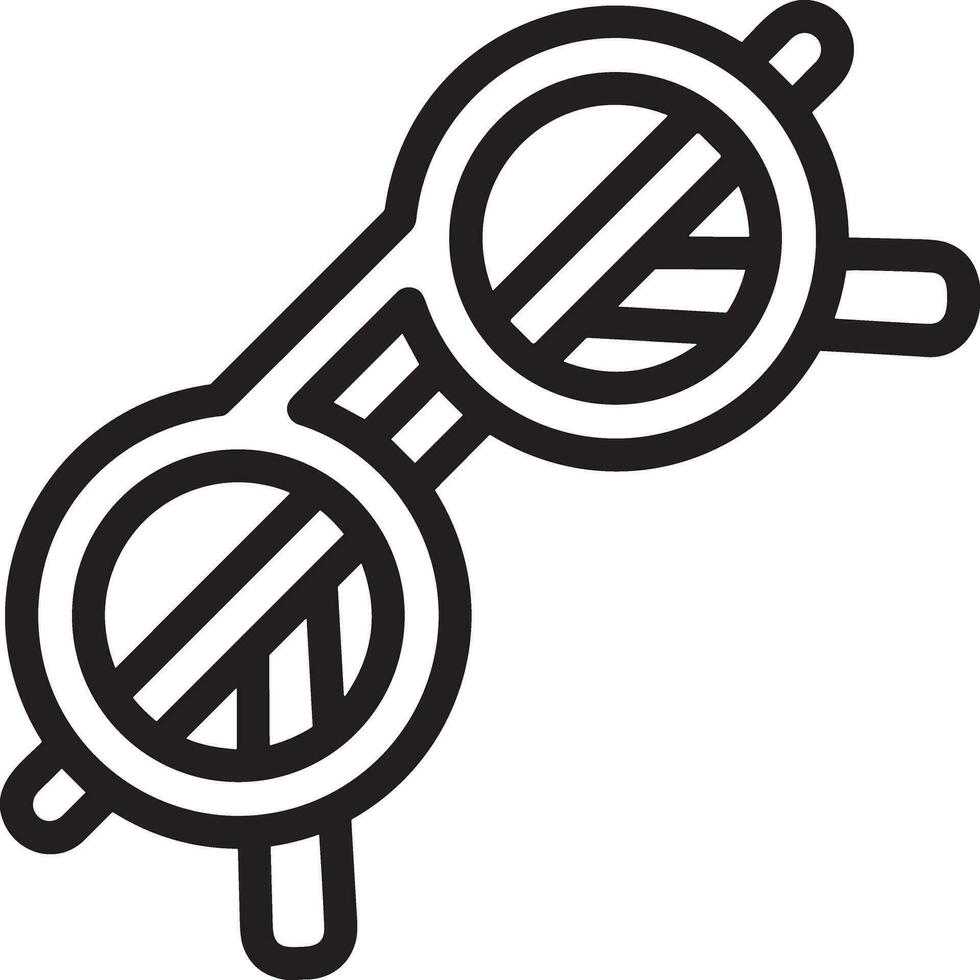 Glasses optical icon symbol image vector. Illustration of sunglasses protection eyesight graphic design image vector