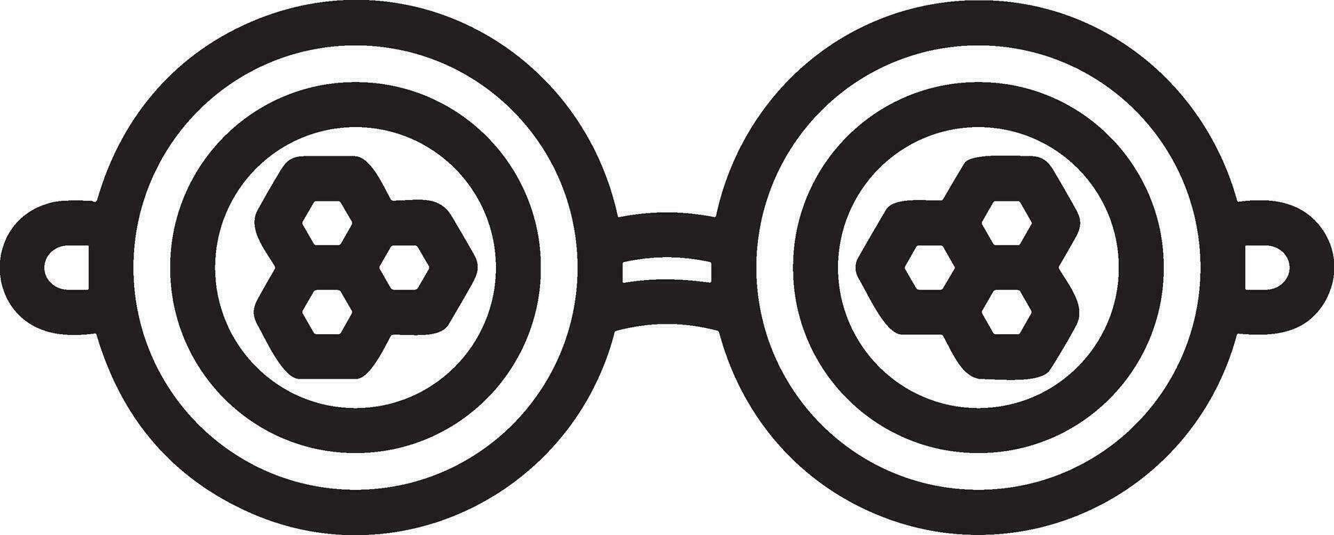 Glasses optical icon symbol image vector. Illustration of sunglasses protection eyesight graphic design image vector