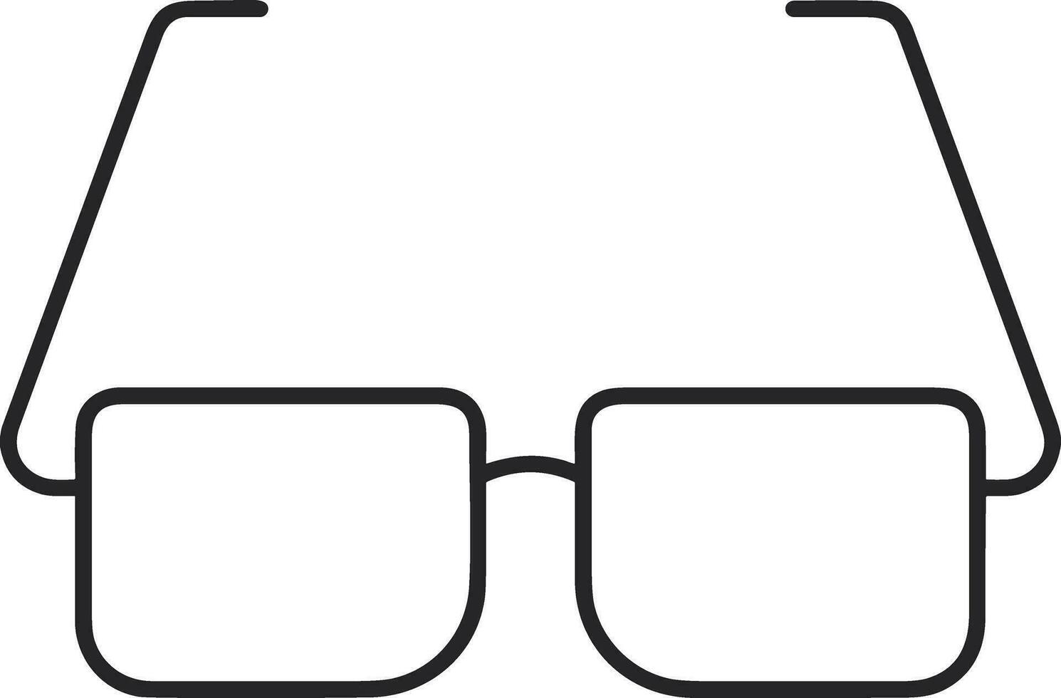 Glasses optical icon symbol image vector. Illustration of sunglasses protection eyesight graphic design image vector