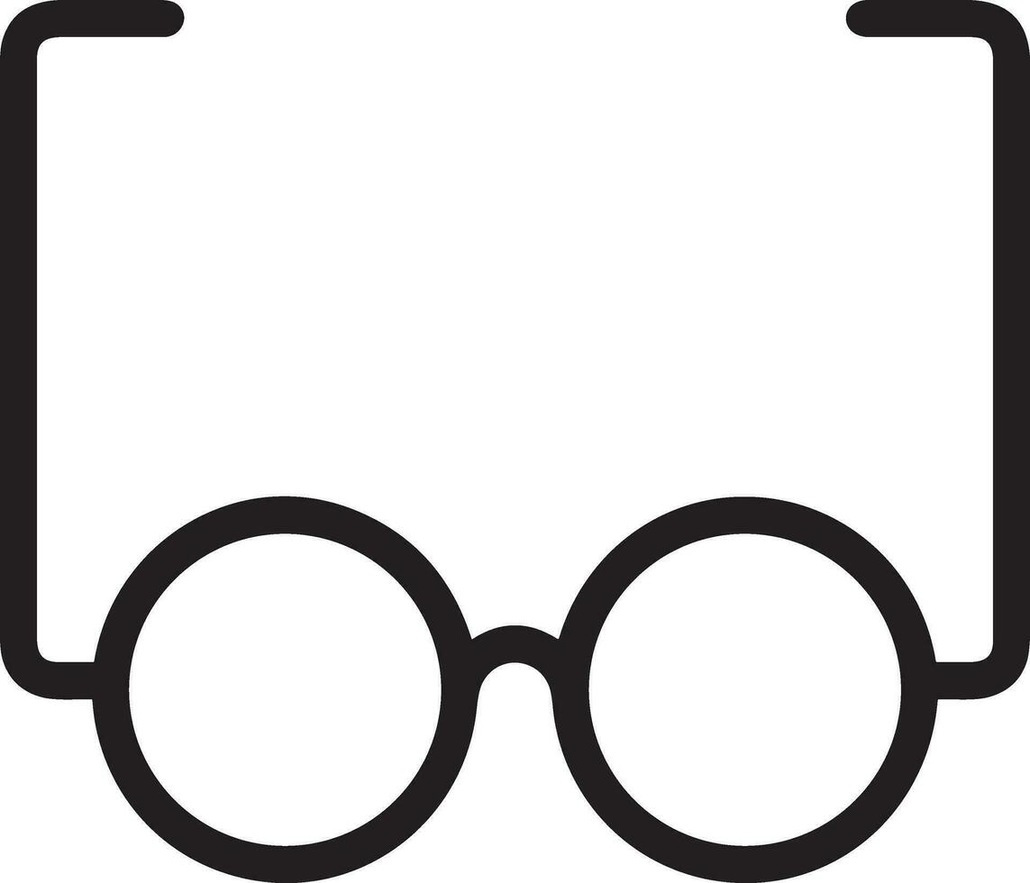 Glasses optical icon symbol image vector. Illustration of sunglasses protection eyesight graphic design image vector