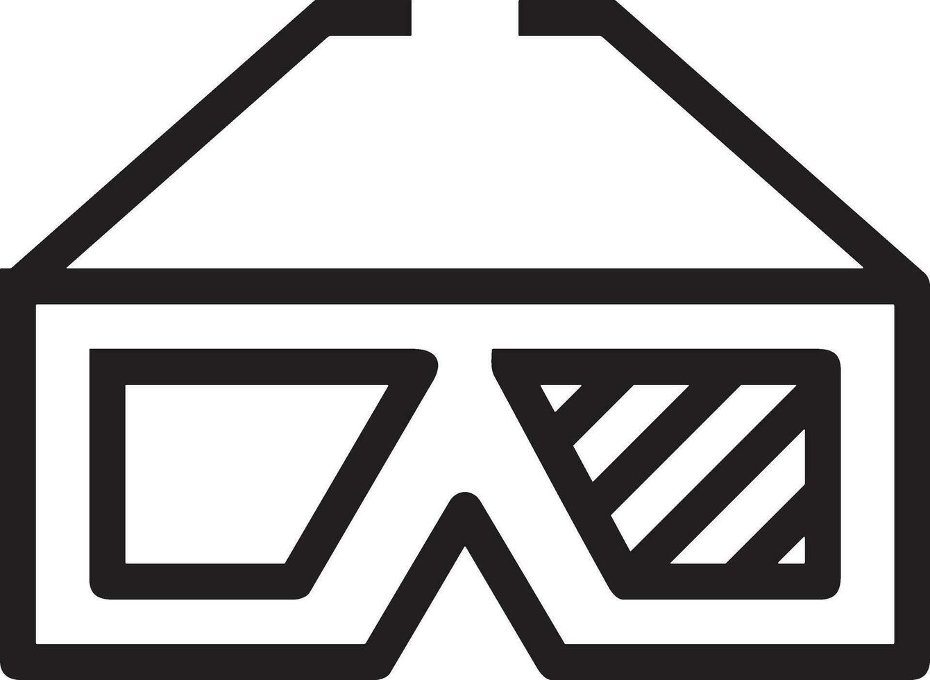 lentes óptico icono símbolo imagen vector. ilustración de Gafas de sol proteccion vista gráfico diseño imagen vector