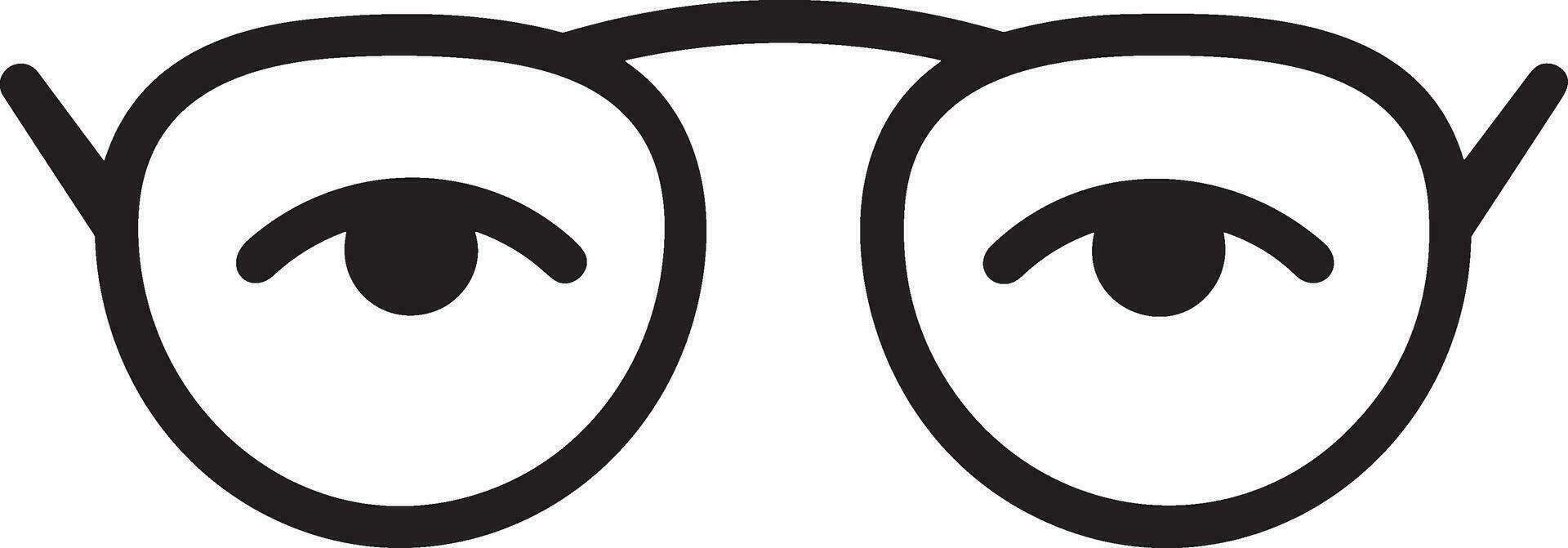 Glasses optical icon symbol image vector. Illustration of sunglasses protection eyesight graphic design image vector