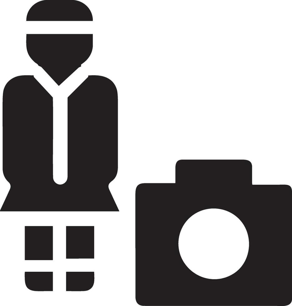 Camera photography icon symbol vector image. Illustration of multimedia photographic lens graphic design image