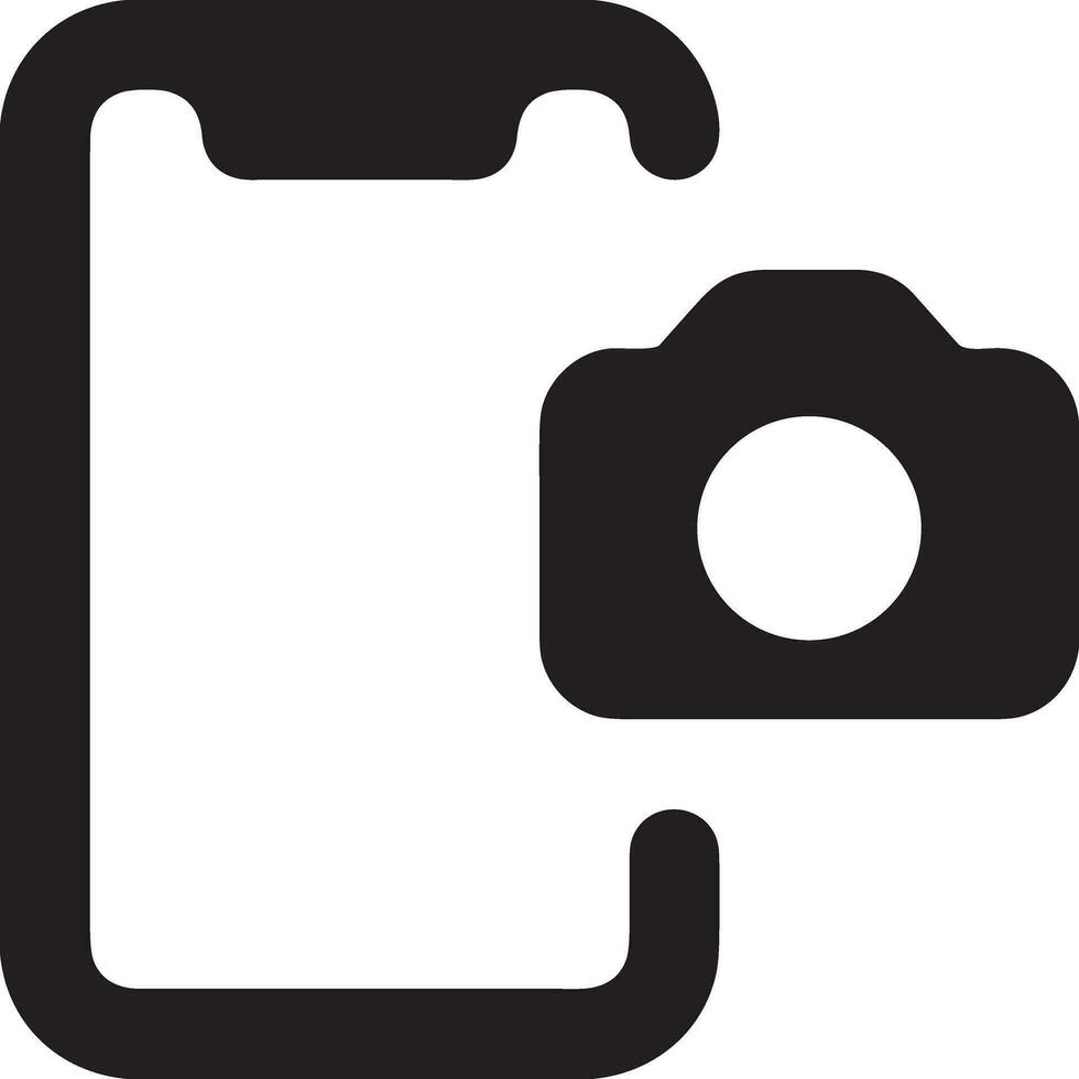 Camera photography icon symbol vector image. Illustration of multimedia photographic lens graphic design image