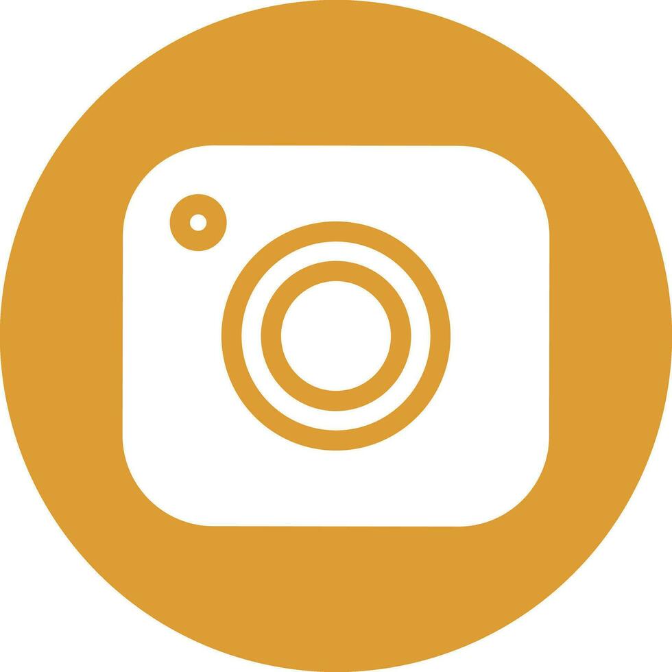 Camera photography icon symbol vector image. Illustration of multimedia photographic lens graphic design image