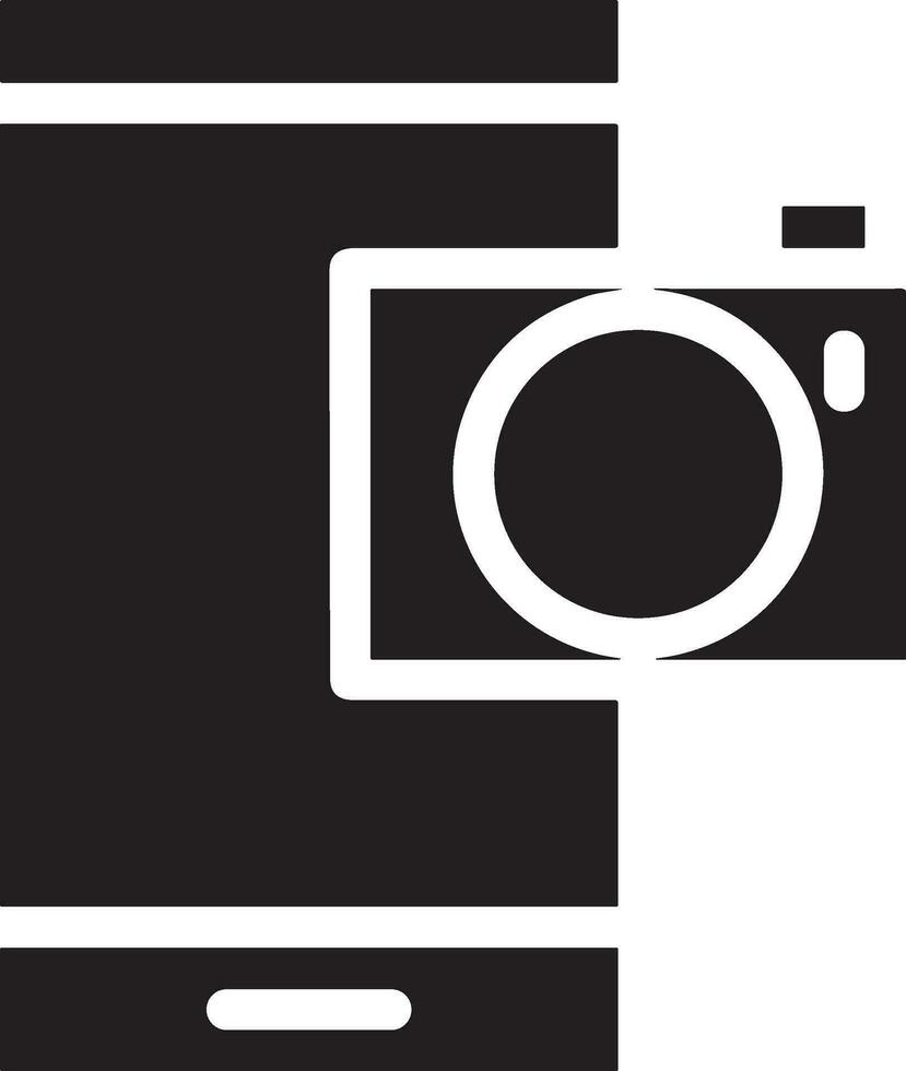 Camera photography icon symbol vector image. Illustration of multimedia photographic lens graphic design image