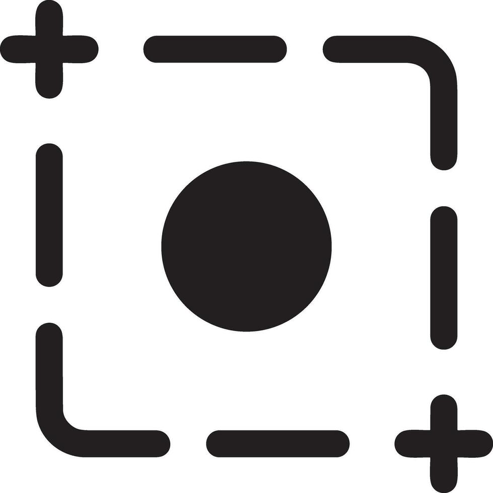 Camera photography icon symbol vector image. Illustration of multimedia photographic lens graphic design image