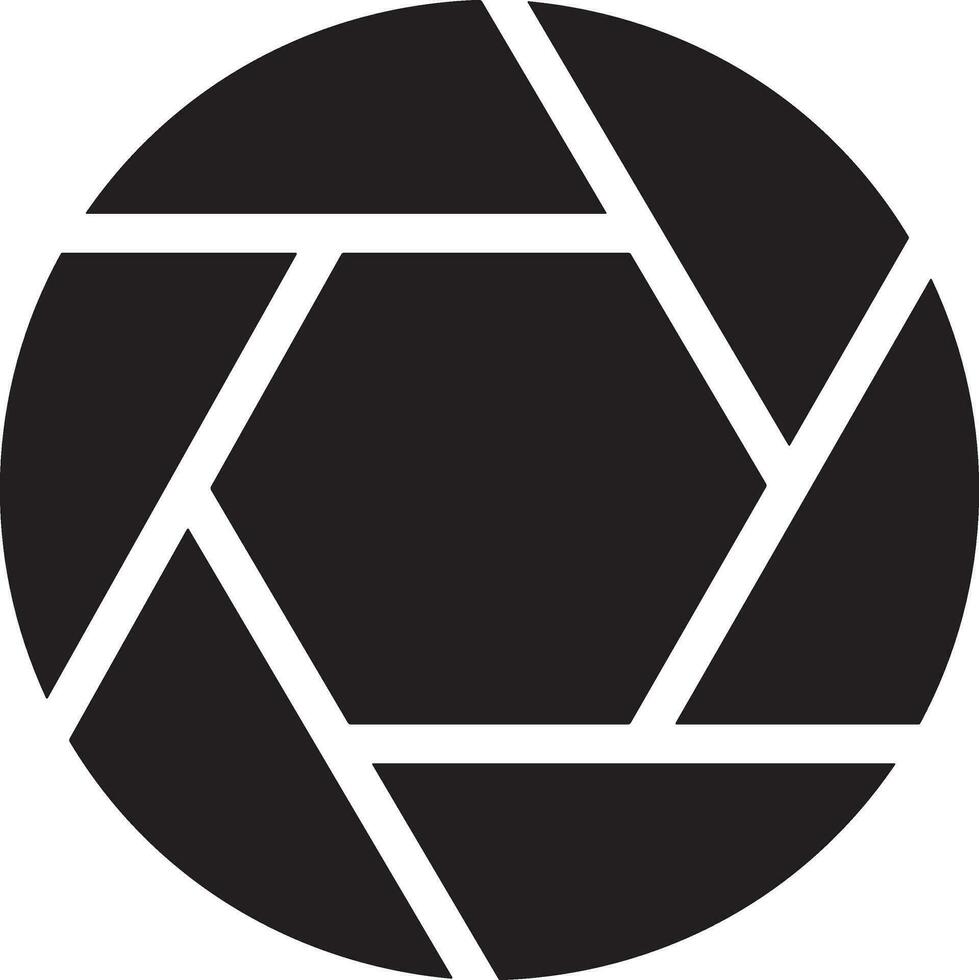 Camera photography icon symbol vector image. Illustration of multimedia photographic lens graphic design image