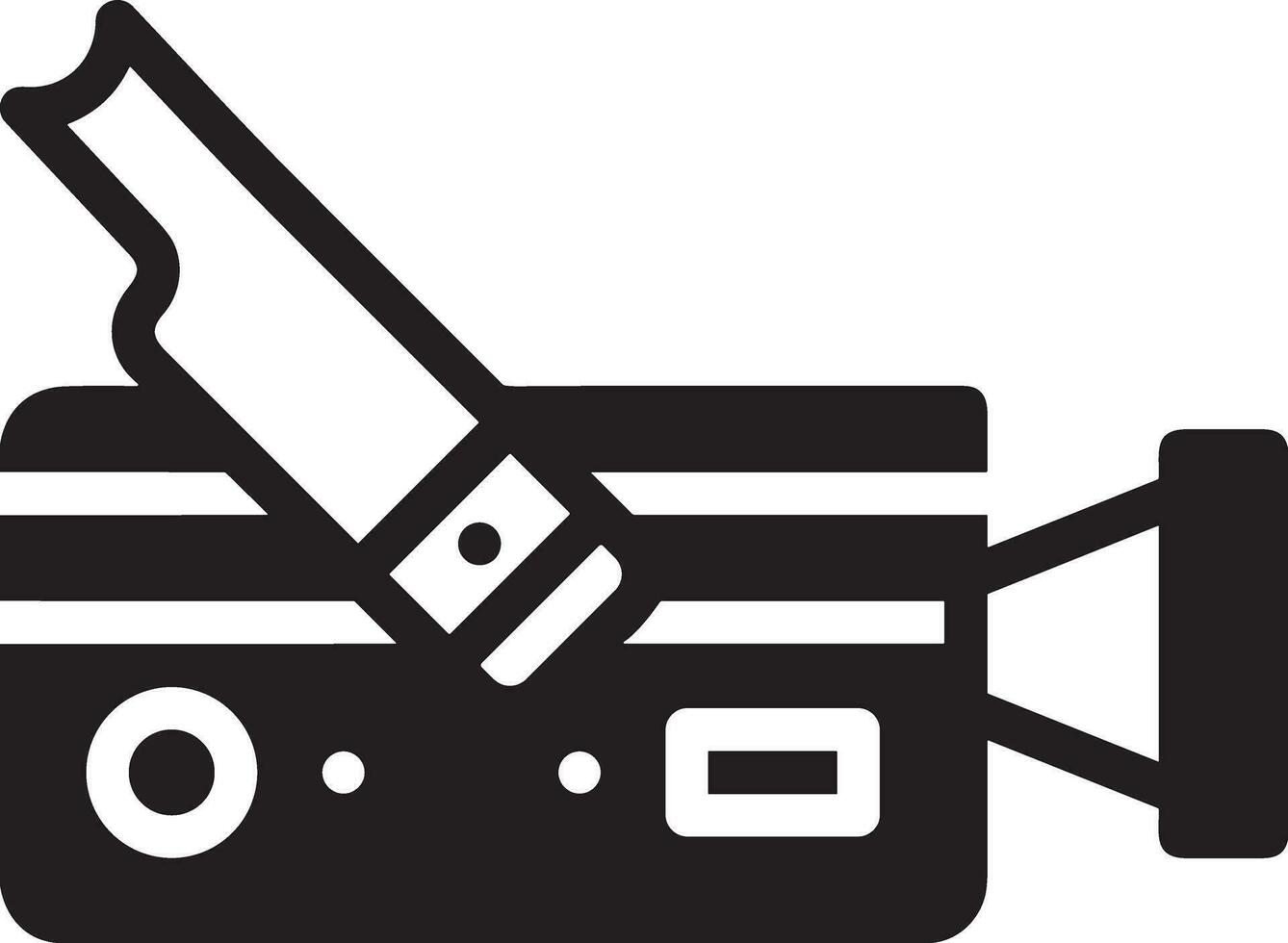 Camera photography icon symbol vector image. Illustration of multimedia photographic lens graphic design image
