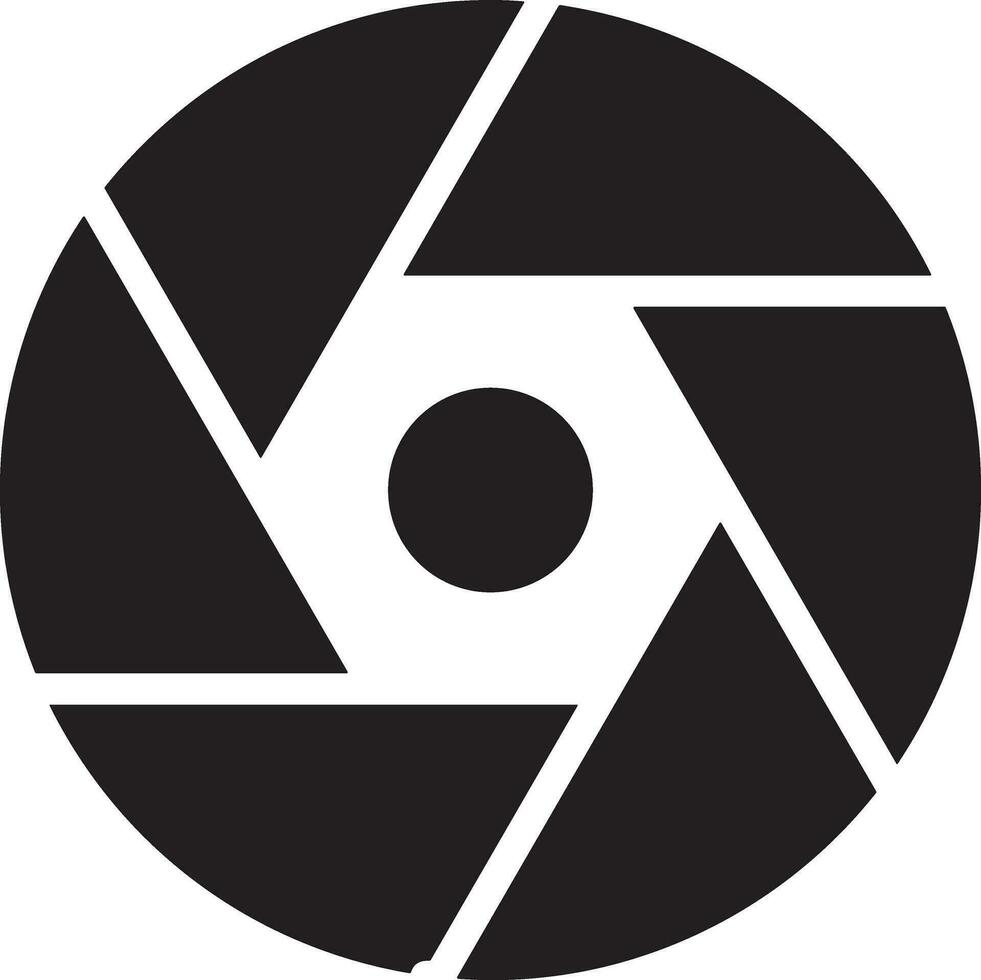 Camera photography icon symbol vector image. Illustration of multimedia photographic lens graphic design image