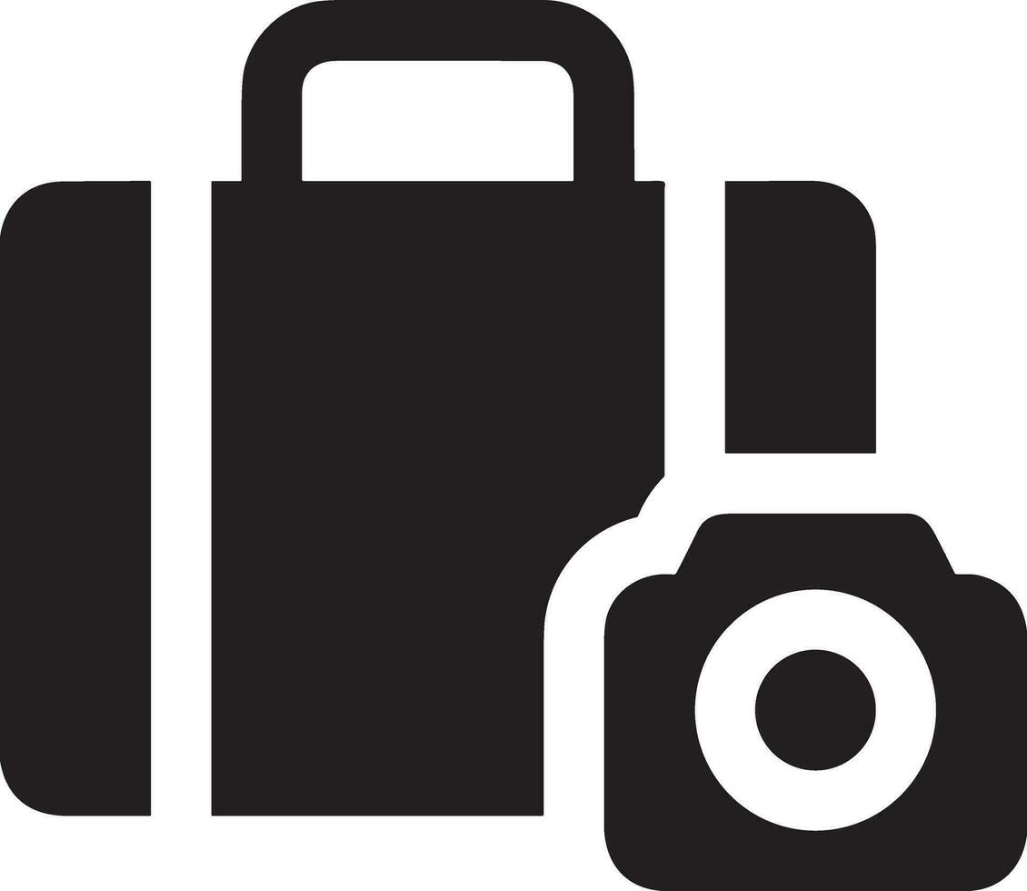 Camera photography icon symbol vector image. Illustration of multimedia photographic lens graphic design image