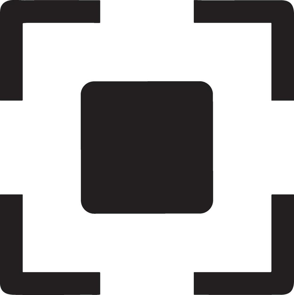 Camera photography icon symbol vector image. Illustration of multimedia photographic lens graphic design image