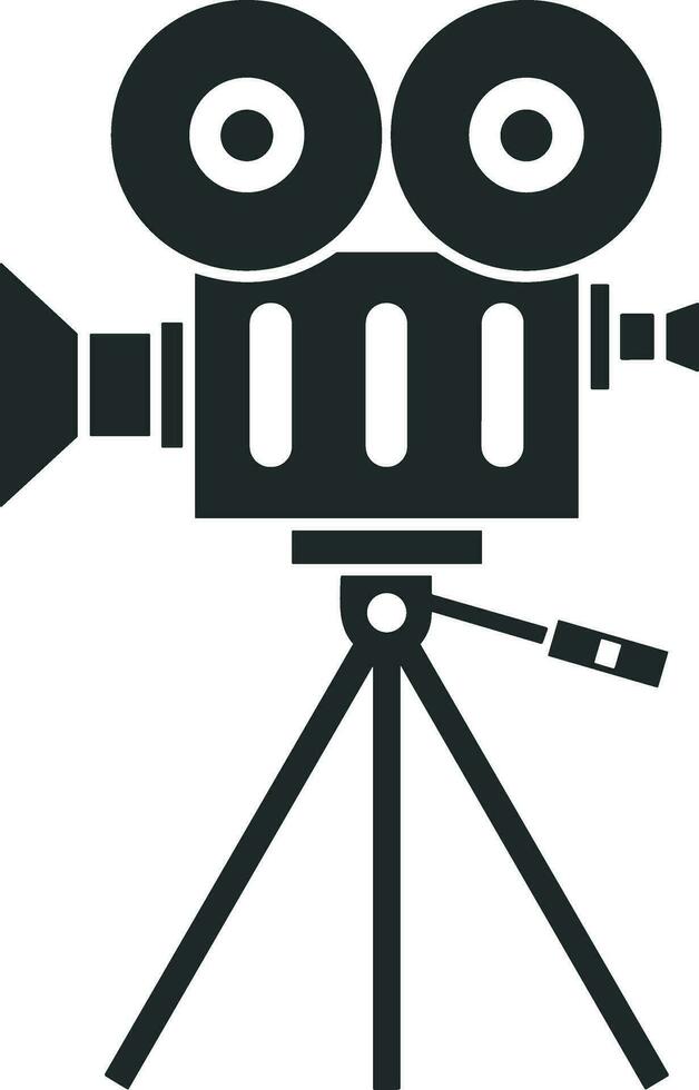 Camera photography icon symbol vector image. Illustration of multimedia photographic lens graphic design image