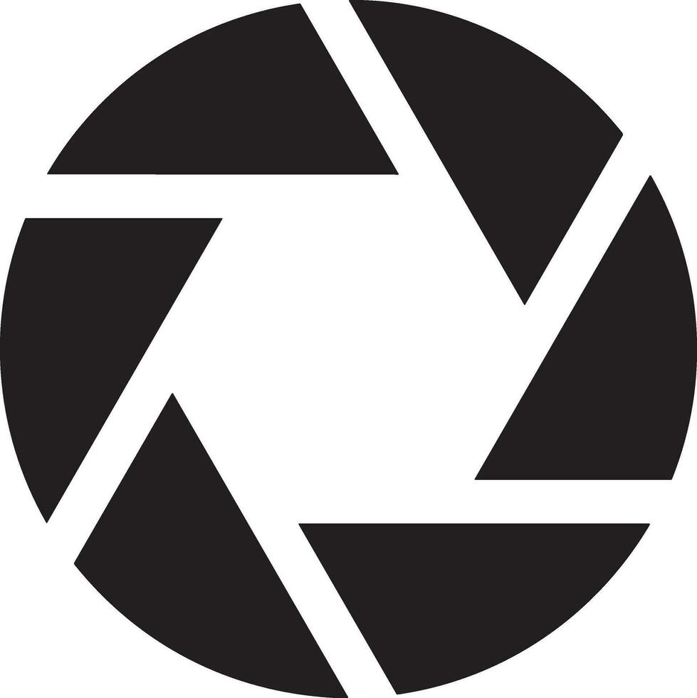 Camera photography icon symbol vector image. Illustration of multimedia photographic lens graphic design image