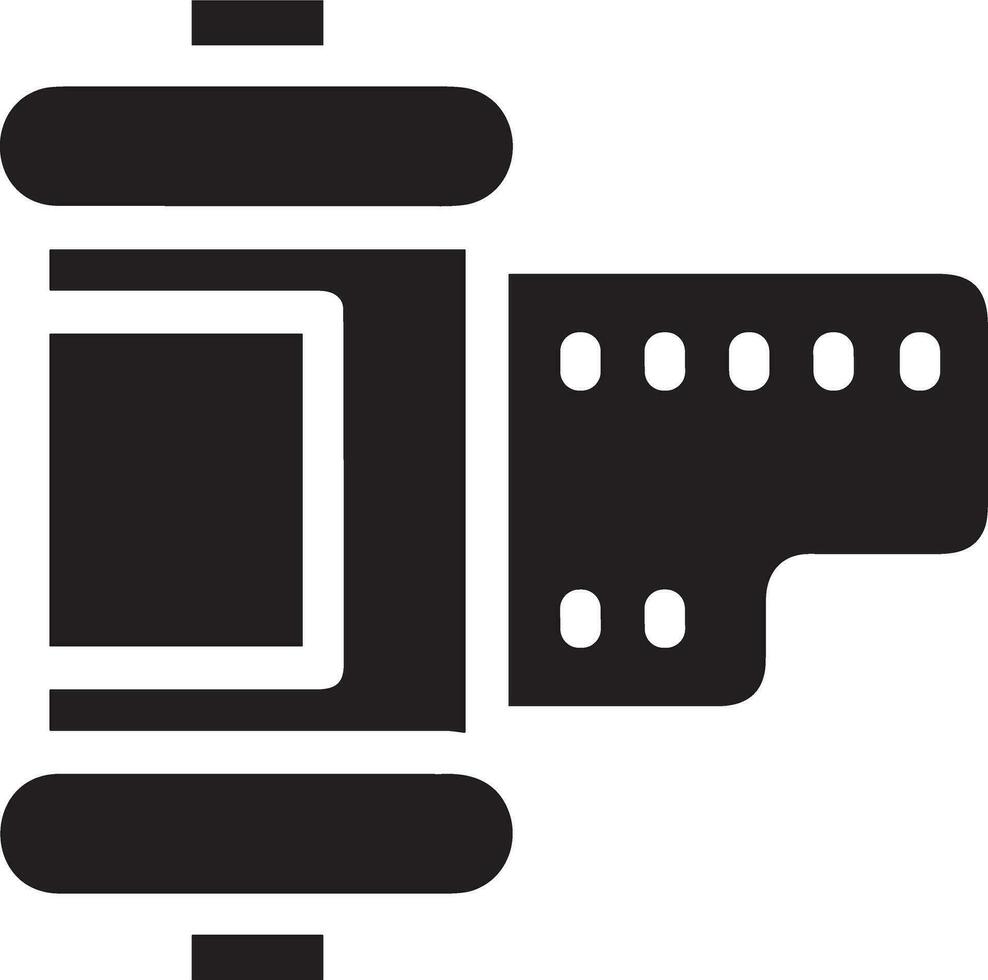 Camera photography icon symbol vector image. Illustration of multimedia photographic lens graphic design image