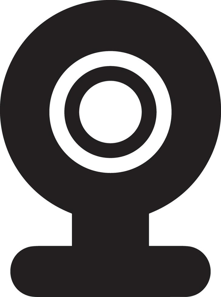 Camera photography icon symbol vector image. Illustration of multimedia photographic lens graphic design image