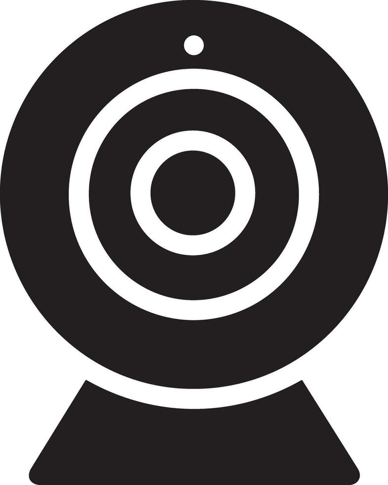 Camera photography icon symbol vector image. Illustration of multimedia photographic lens graphic design image