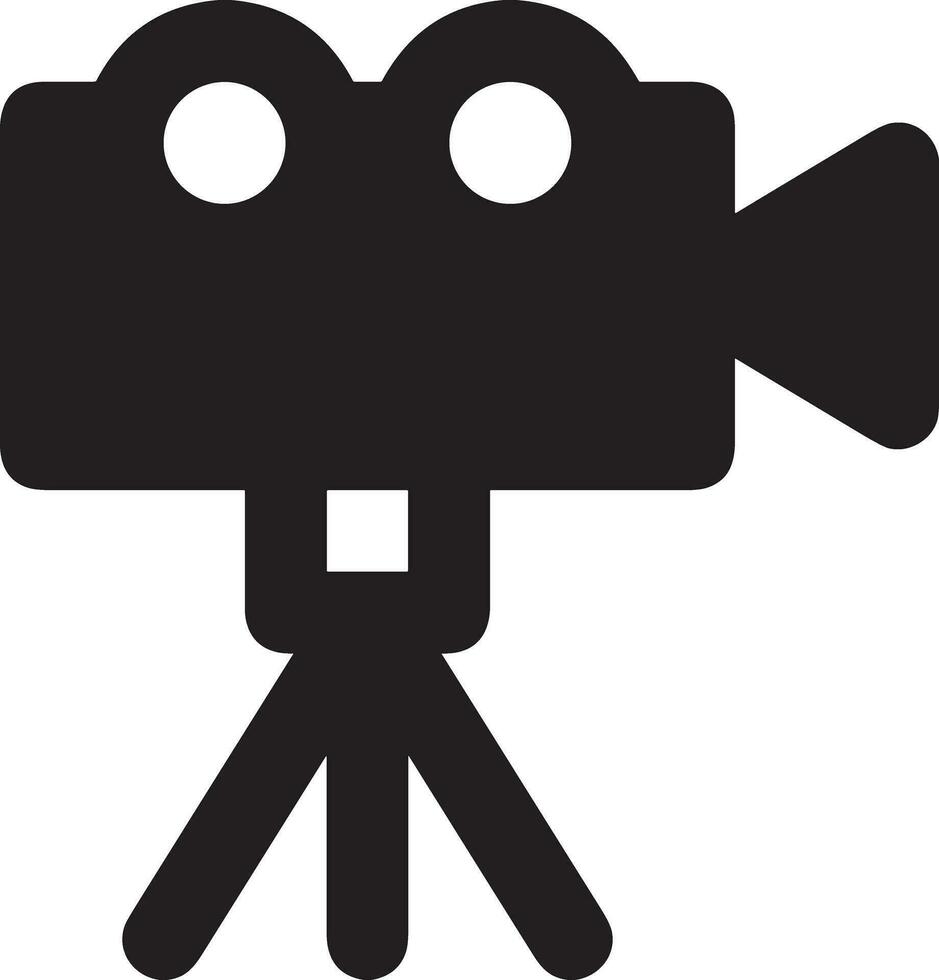 Camera photography icon symbol vector image. Illustration of multimedia photographic lens graphic design image