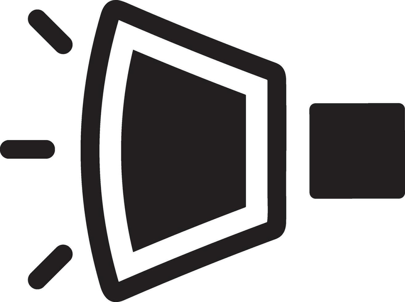 Camera photography icon symbol vector image. Illustration of multimedia photographic lens graphic design image